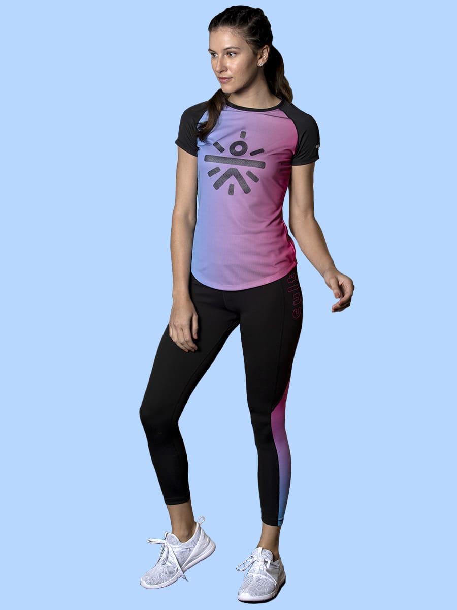 Women Signature Pink Ombre Tee