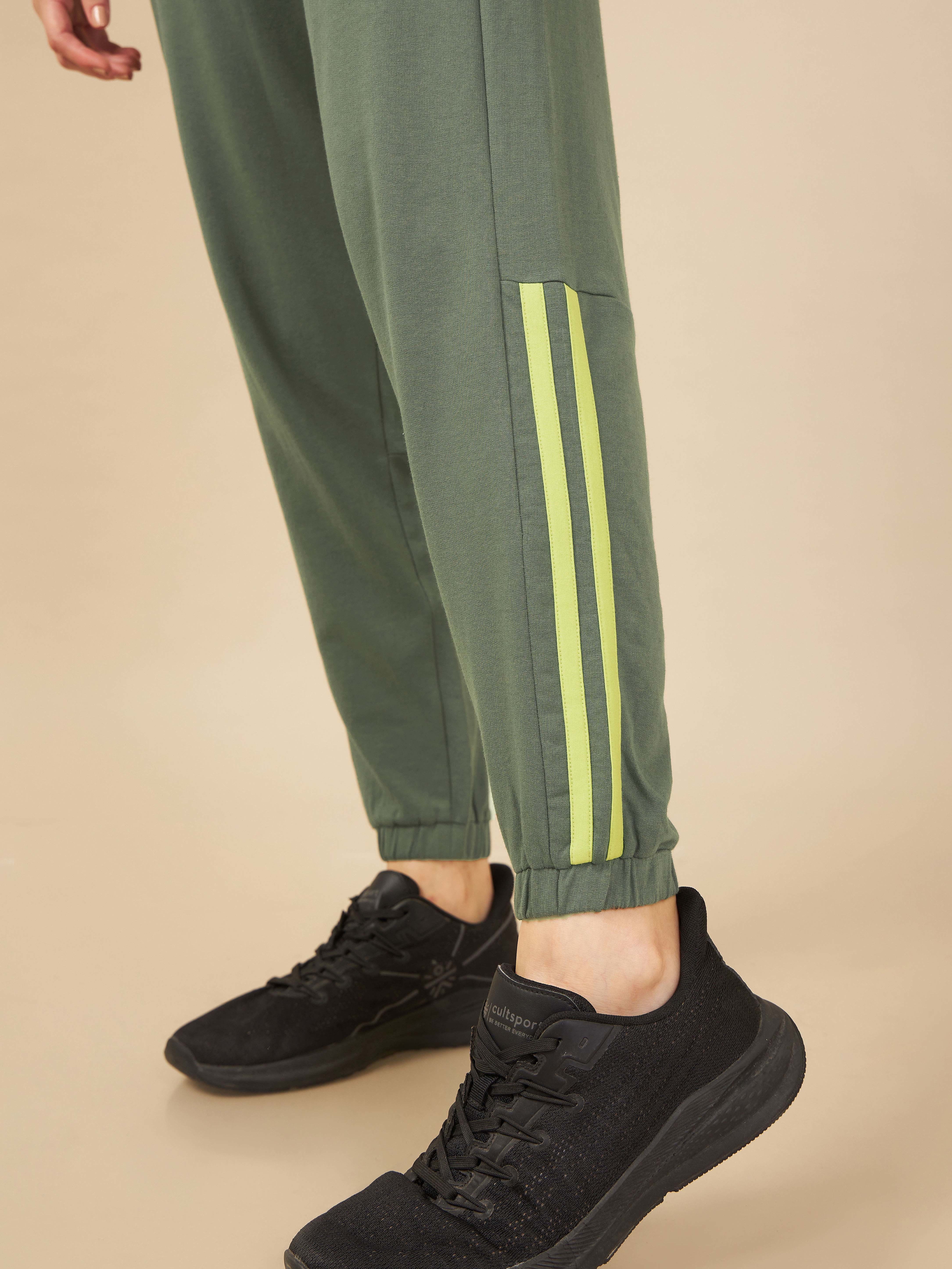 Olive Power Flex Joggers for Women