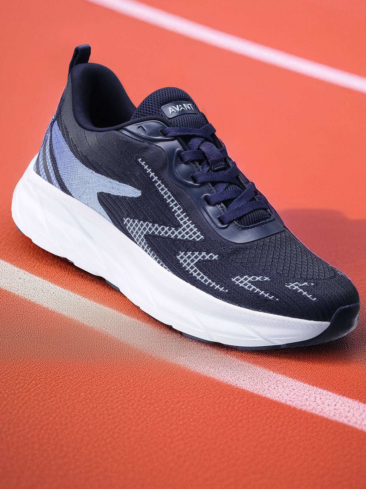 Avant Men's Thrust Running Shoes - Navy Blue