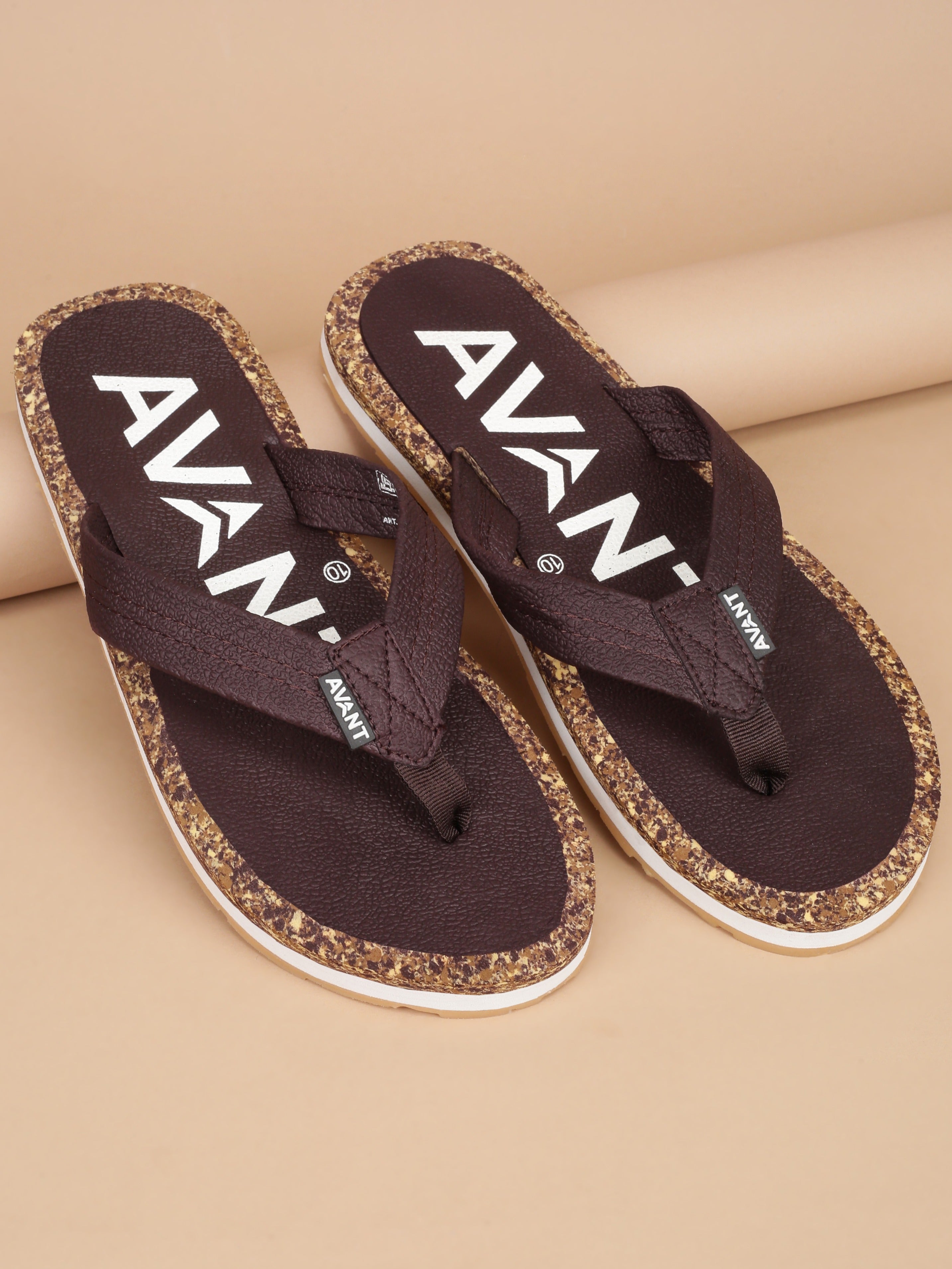 Avant Men's Crux Flip Flops - Brown