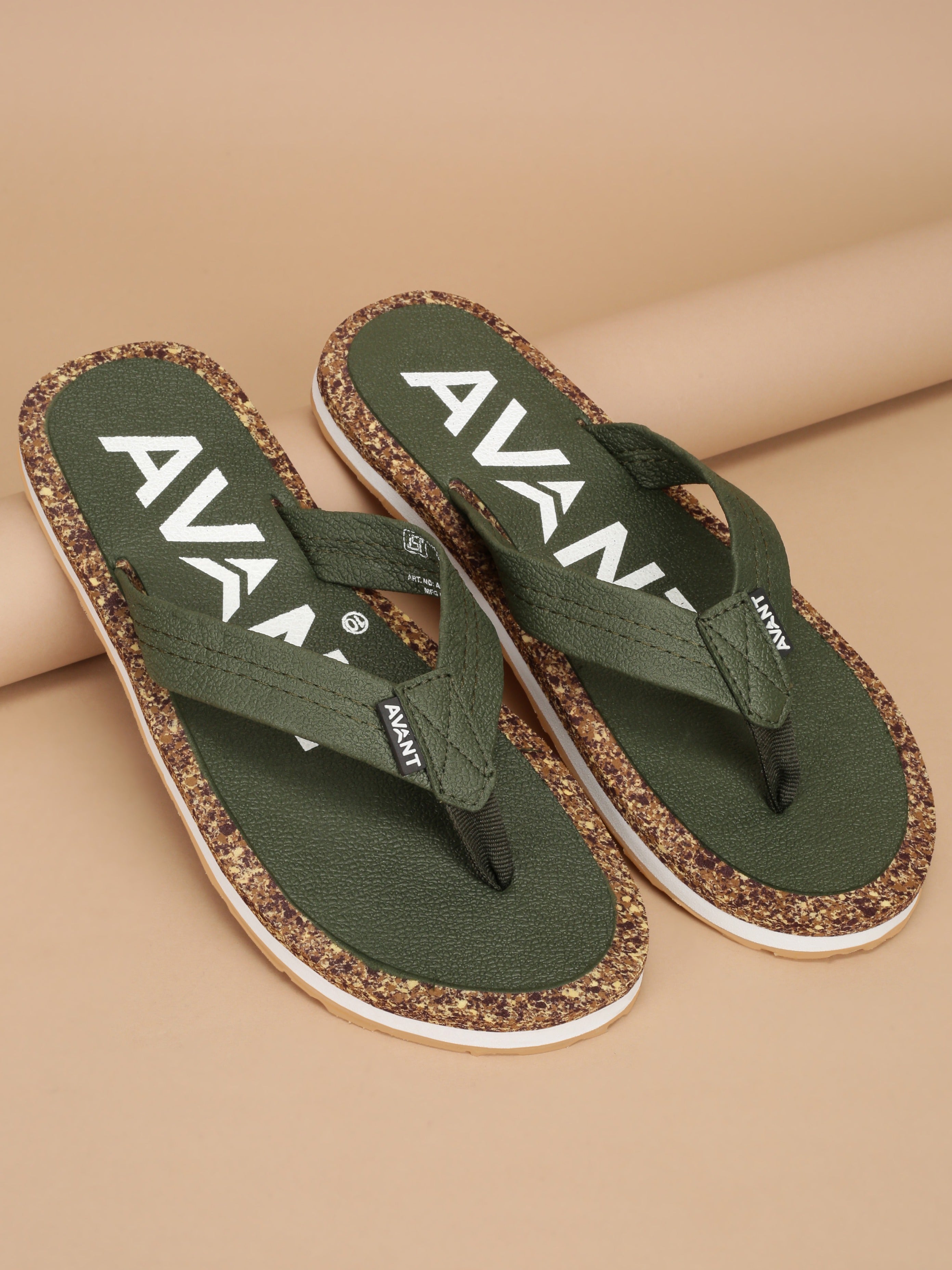 Avant Men's Crux Flip Flops - Olive