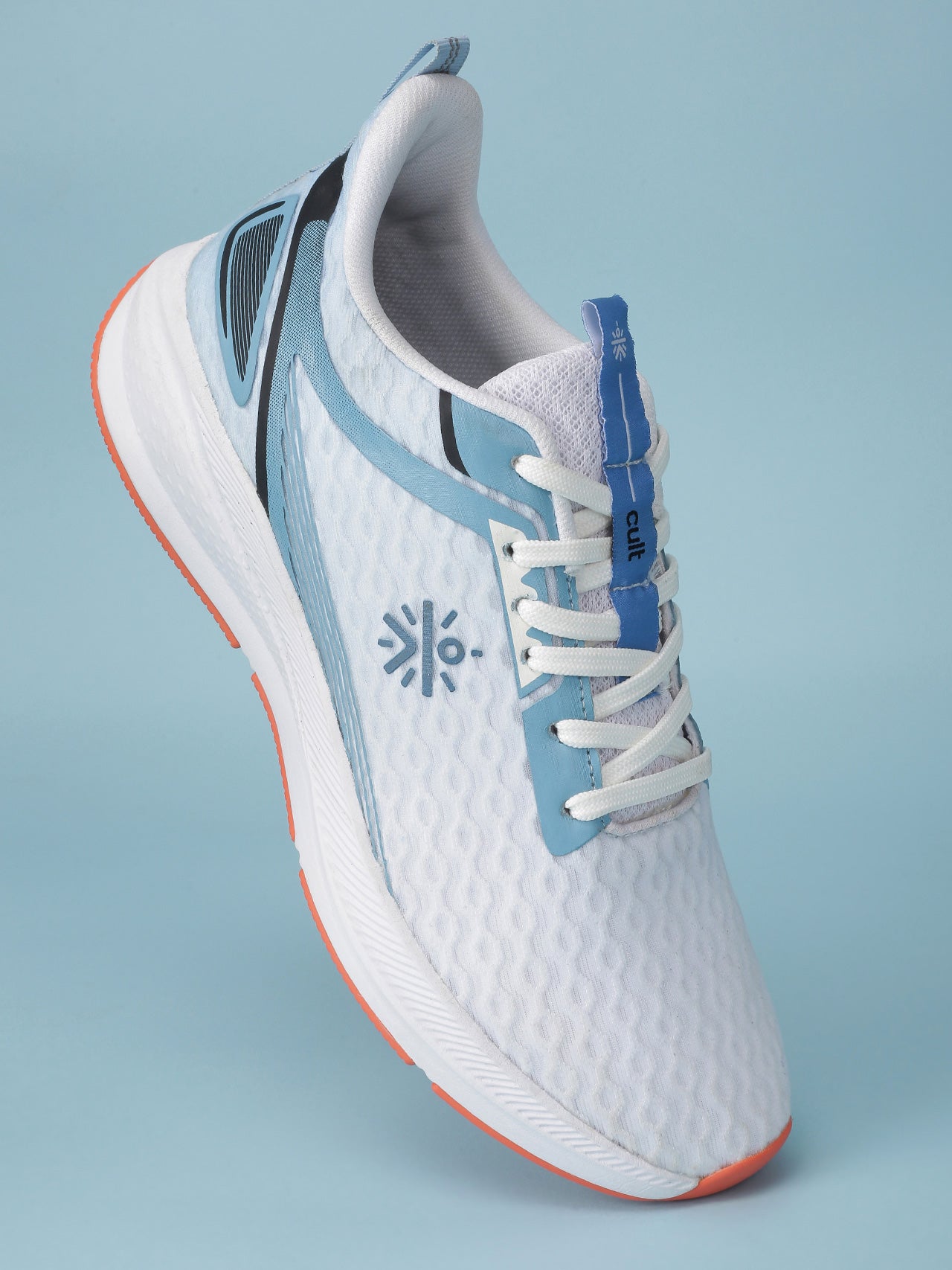 cult Men's AeroStride Casual Shoes - White/Blue