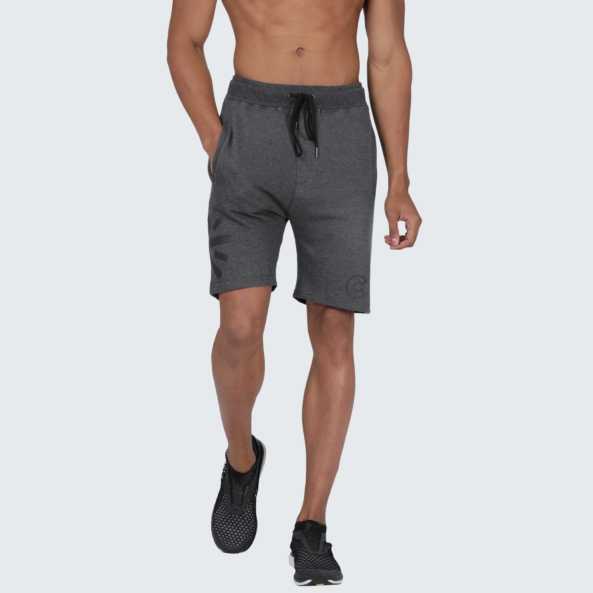 Everydays Cloud Grey Casual Shorts