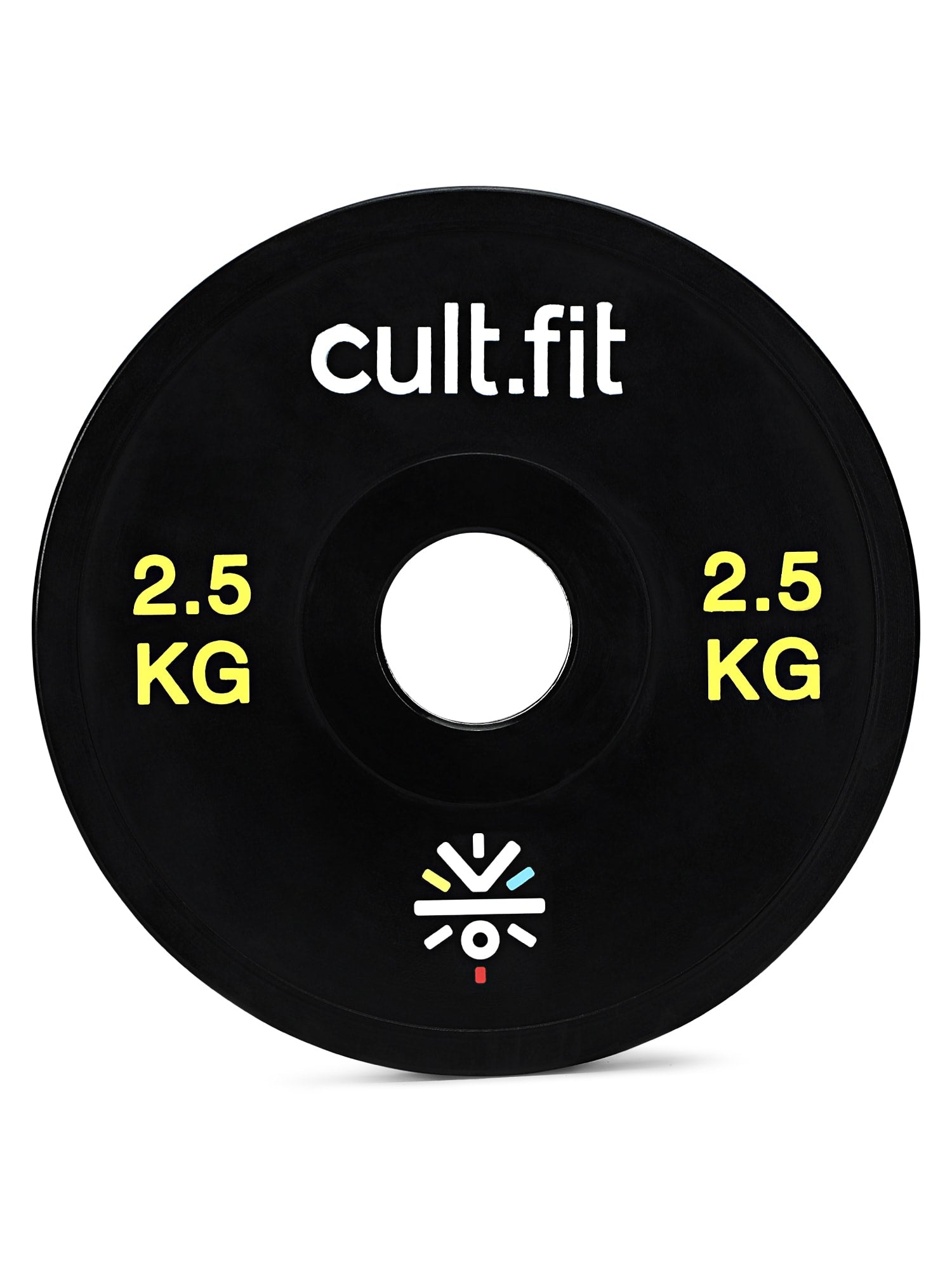 cult.fit Bumper Plate - 2.5 KG x 4 Pcs