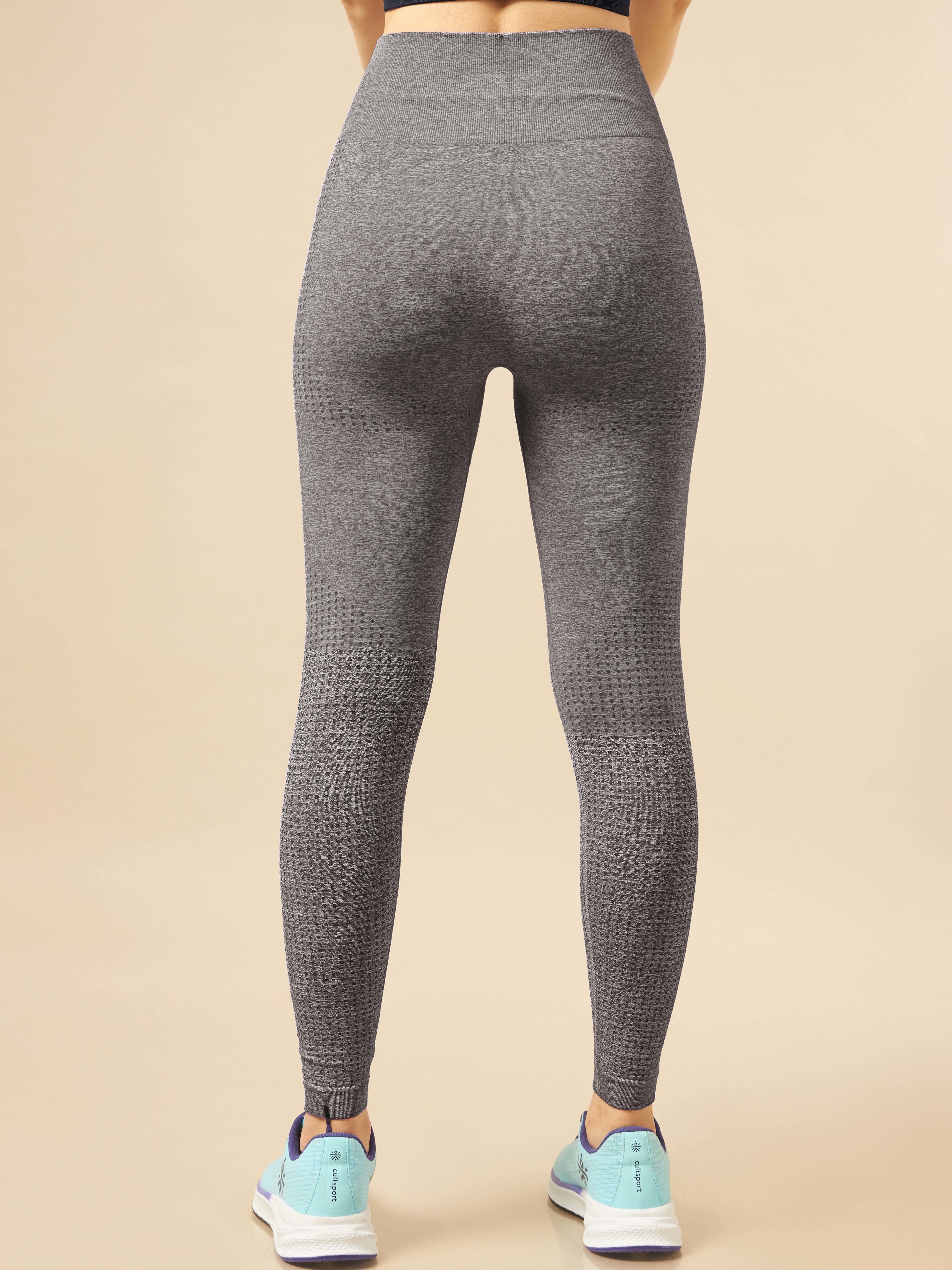 Dark Grey Seamless Contour Leggings
