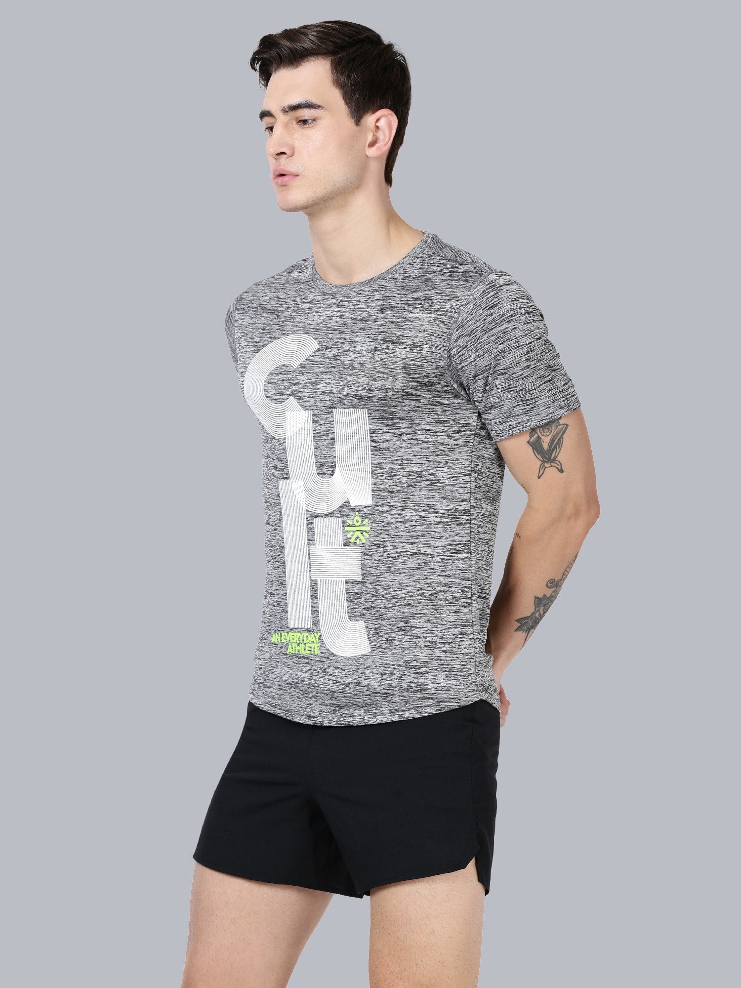 Signature Cultsport Grey Gym Tee