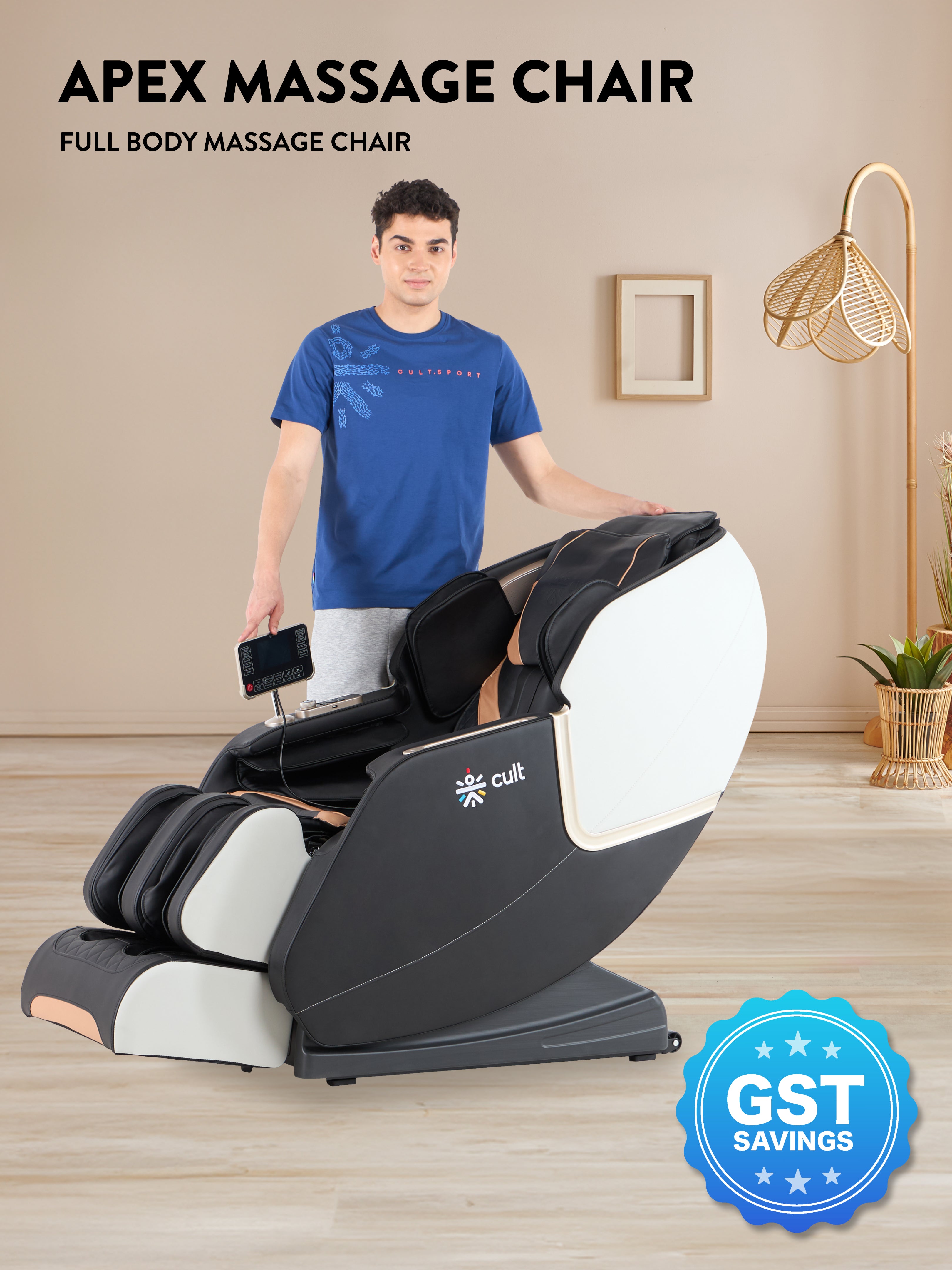 Apex massage chair gst tag