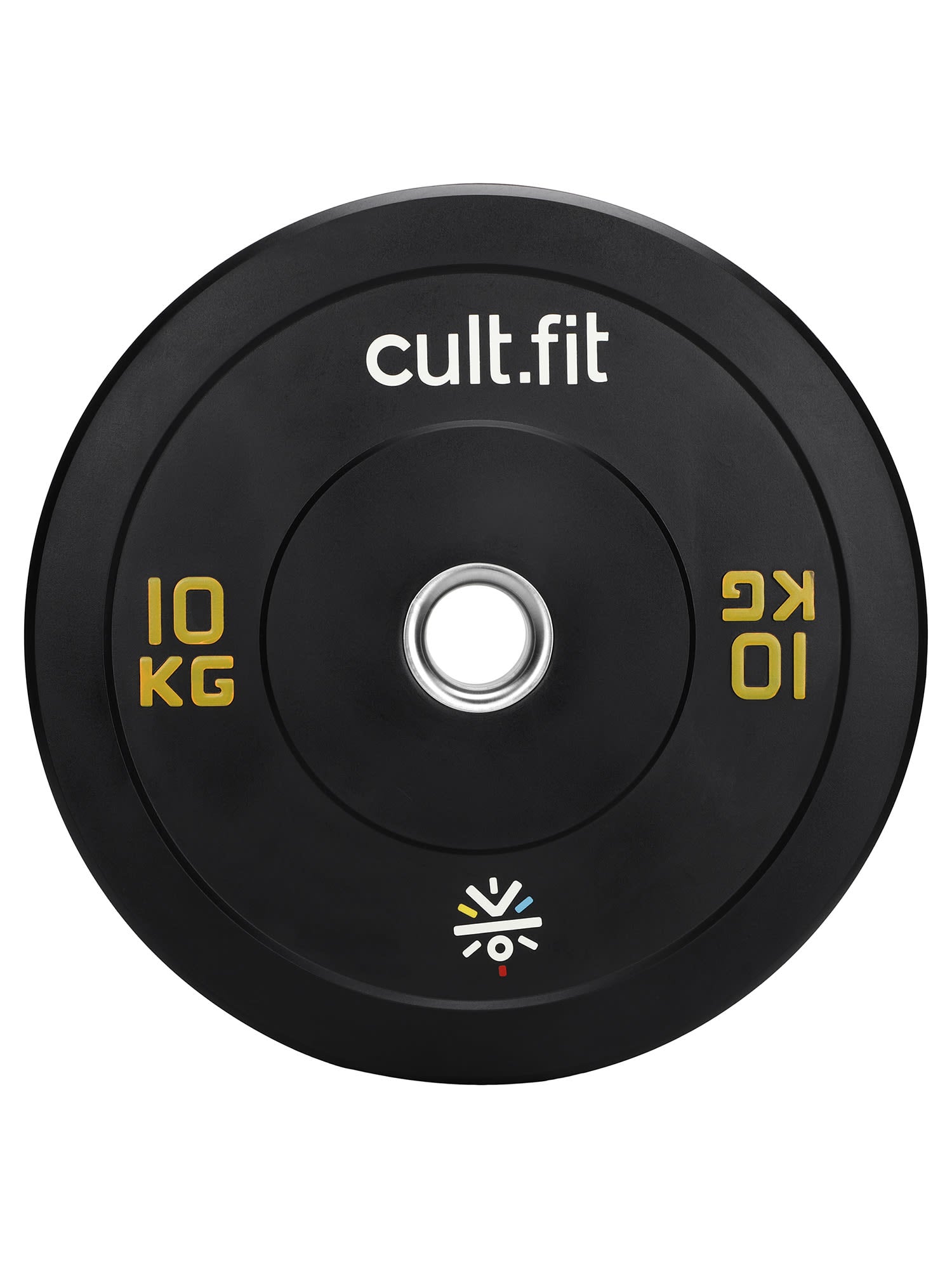 cult.fit Bumper Plate - 10 KG x 2 Pcs