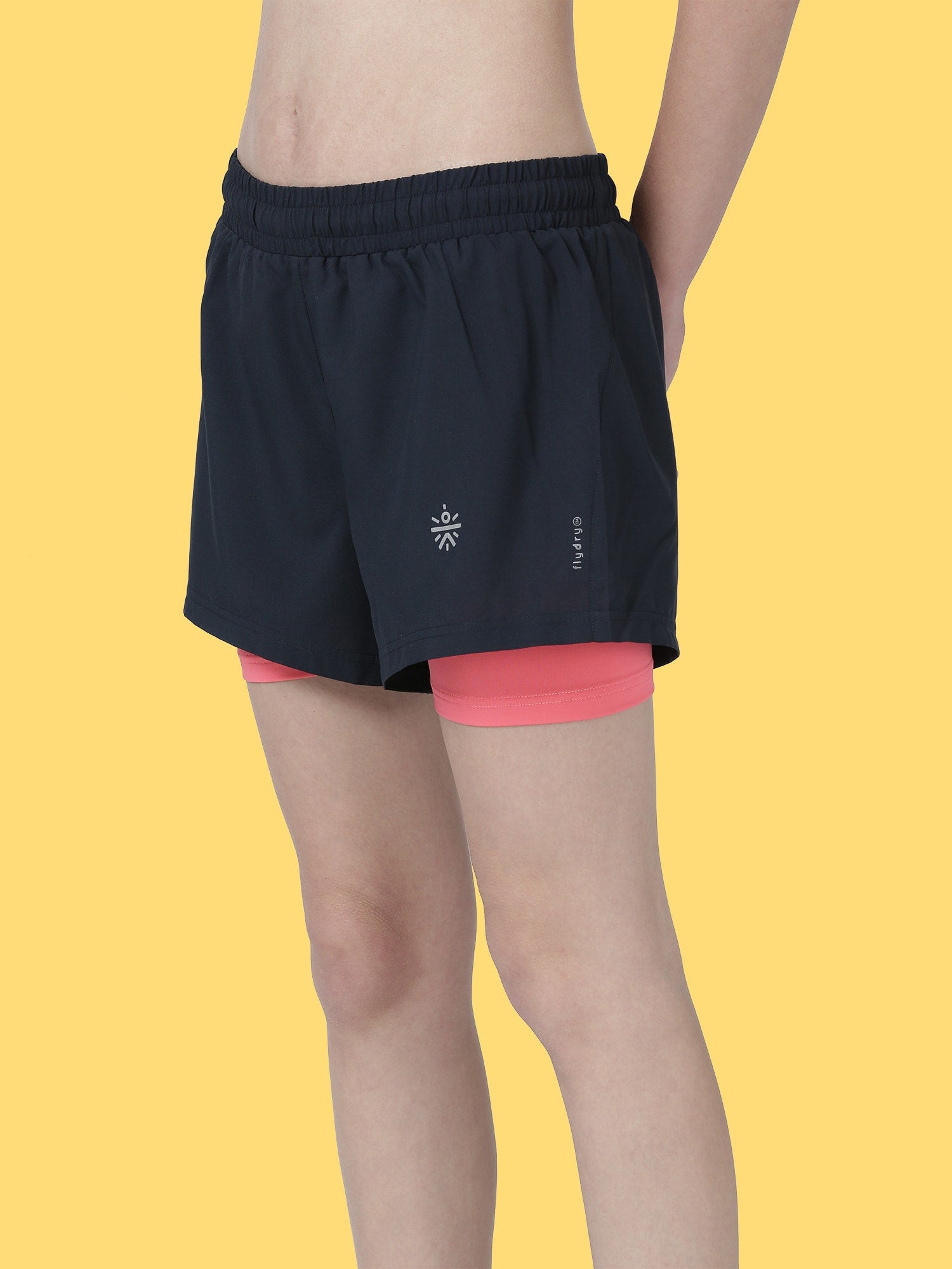 Vital Finish Navy Gym Shorts