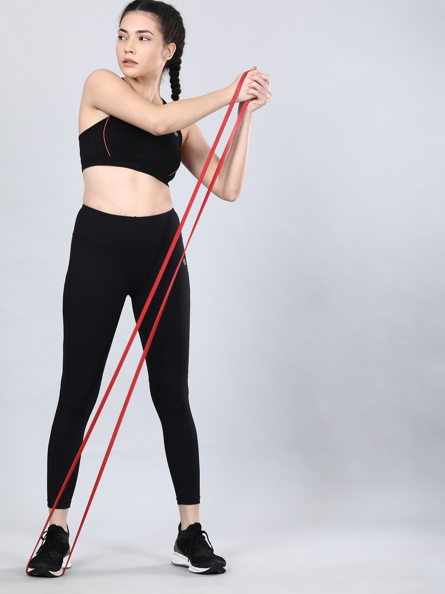 Absolute Fit Perfect Mesh Black Workout Leggings