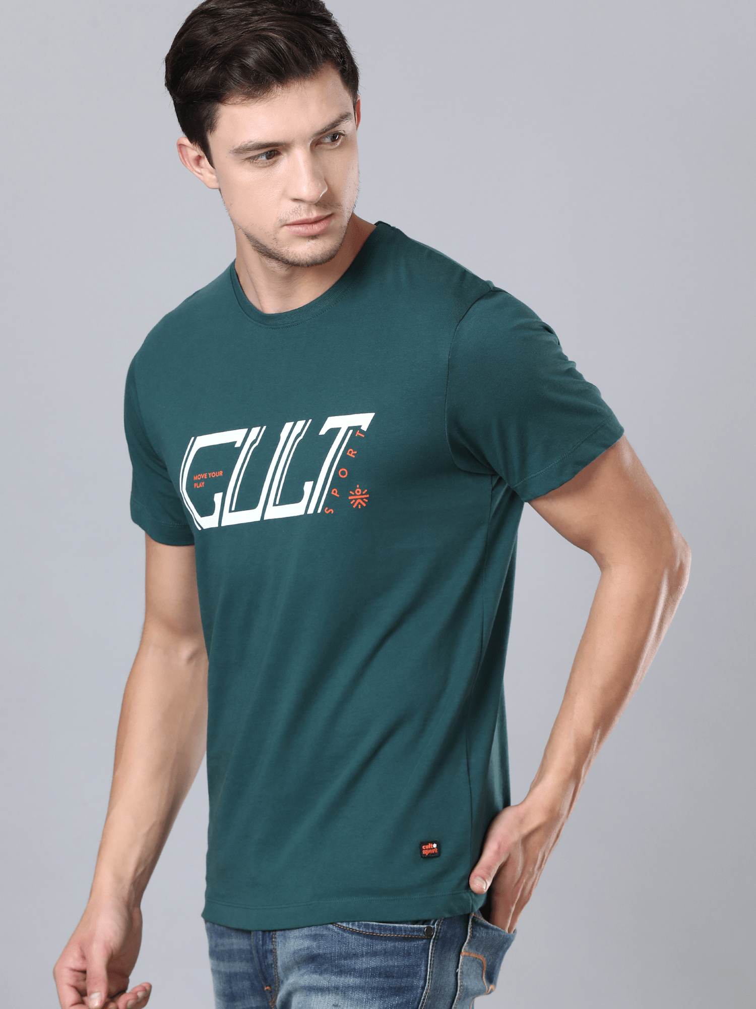 Everyday Signature Teal Casual Tee