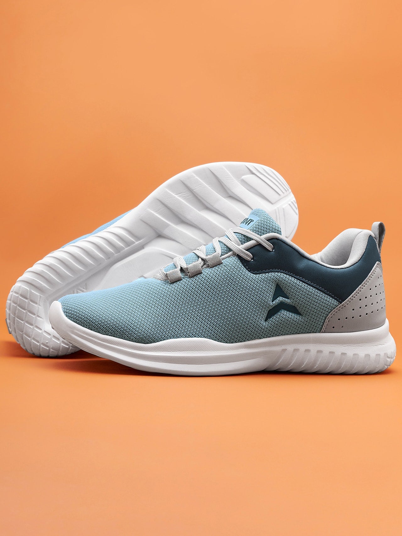 Avant Men's Pulse Walking Shoes-Ice Blue/Grey