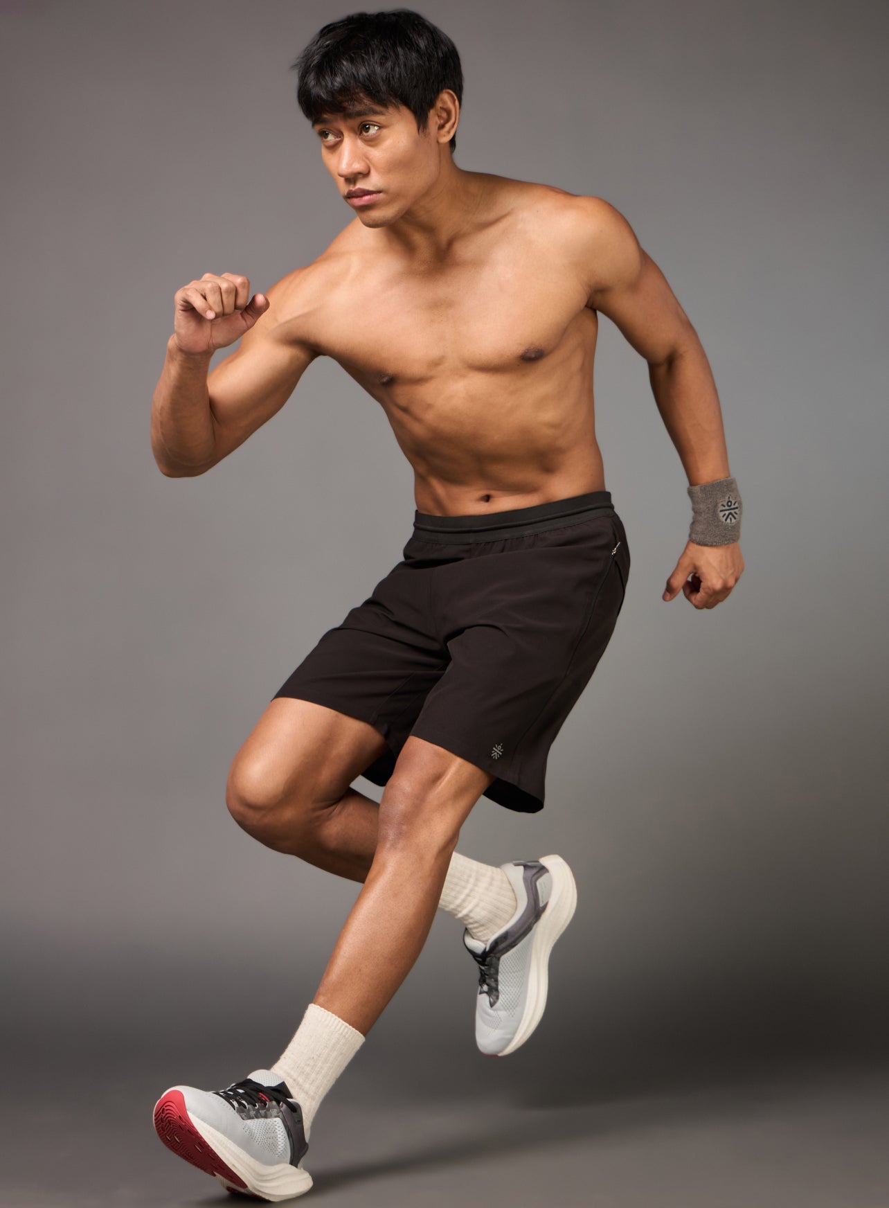 Men's All Terrain Black Running Shorts