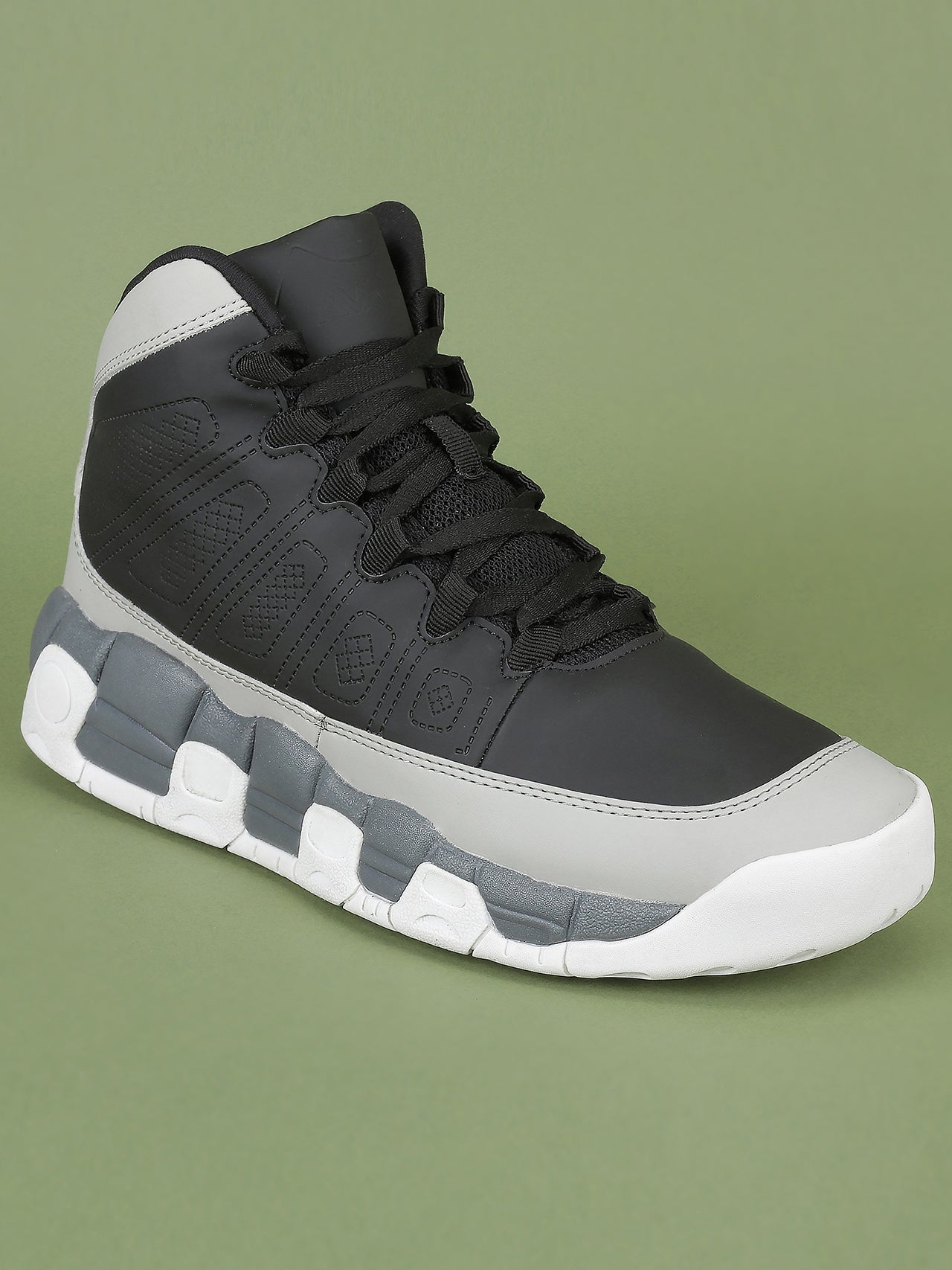 Avant Men's Regal Sneaker Shoes - Grey/Black