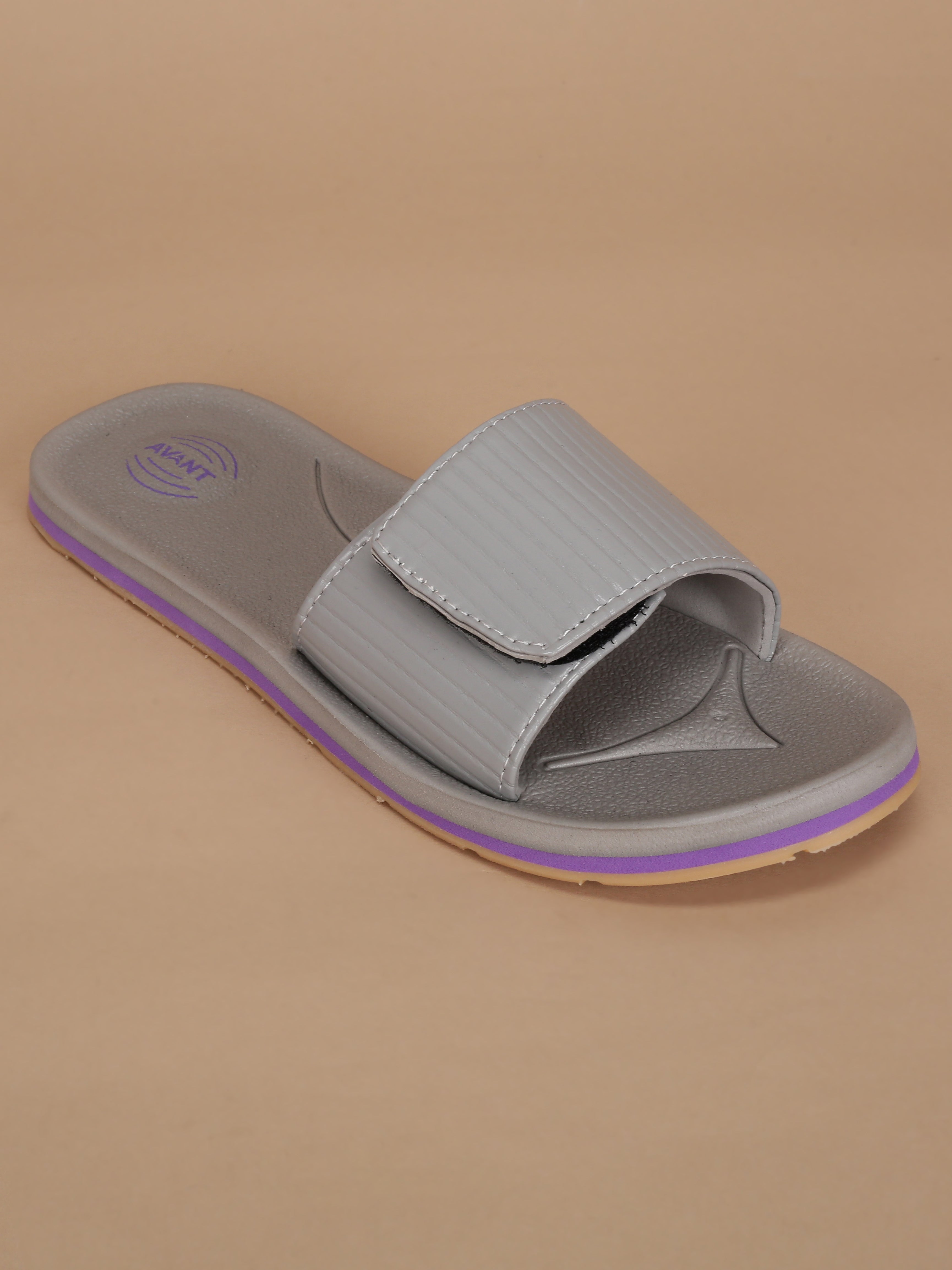 Avant Women's Zyra Sliders - D.Grey/Lt.Grey