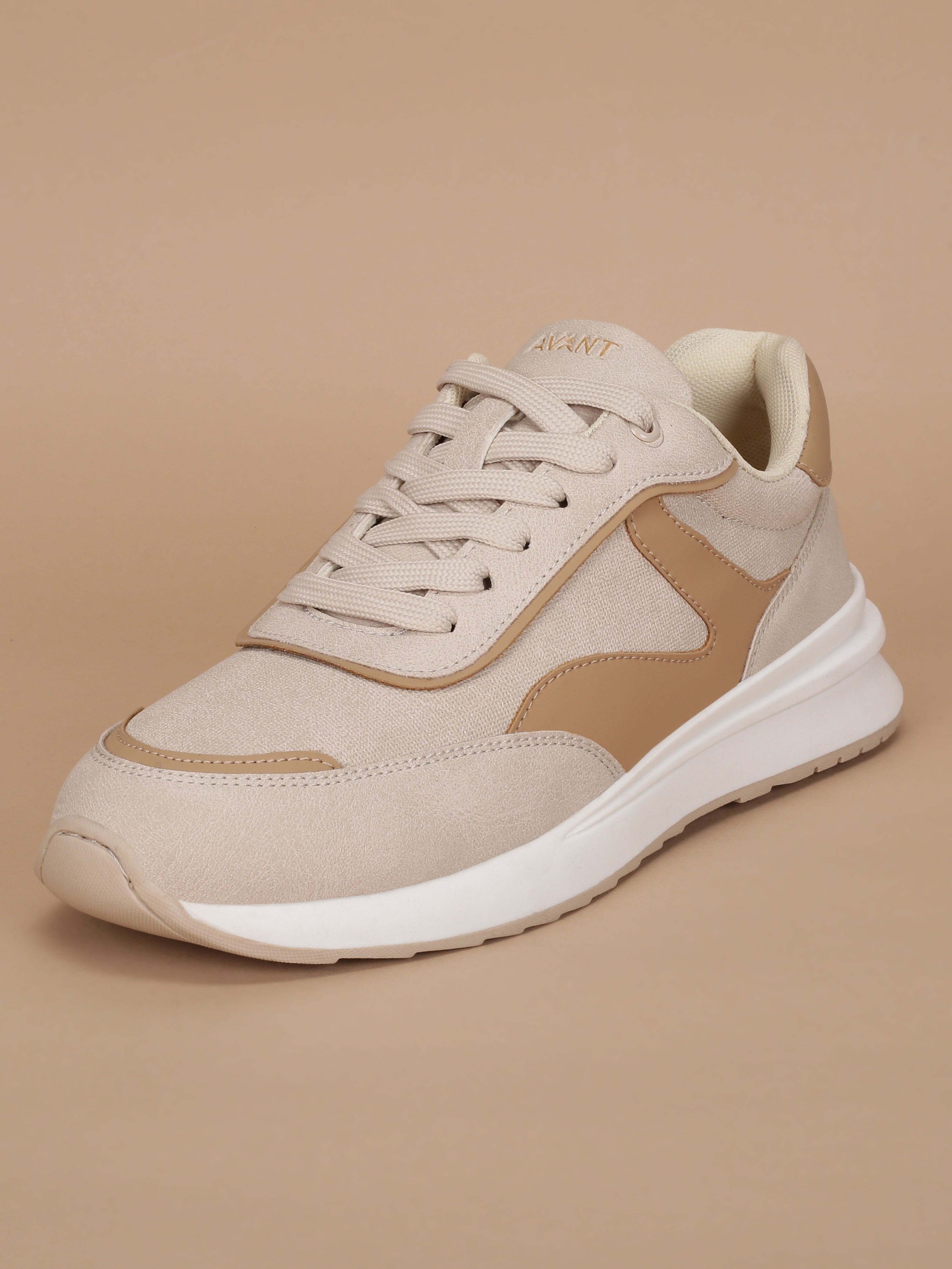 Avant Women's Mova Sneakers - Beige/Brown