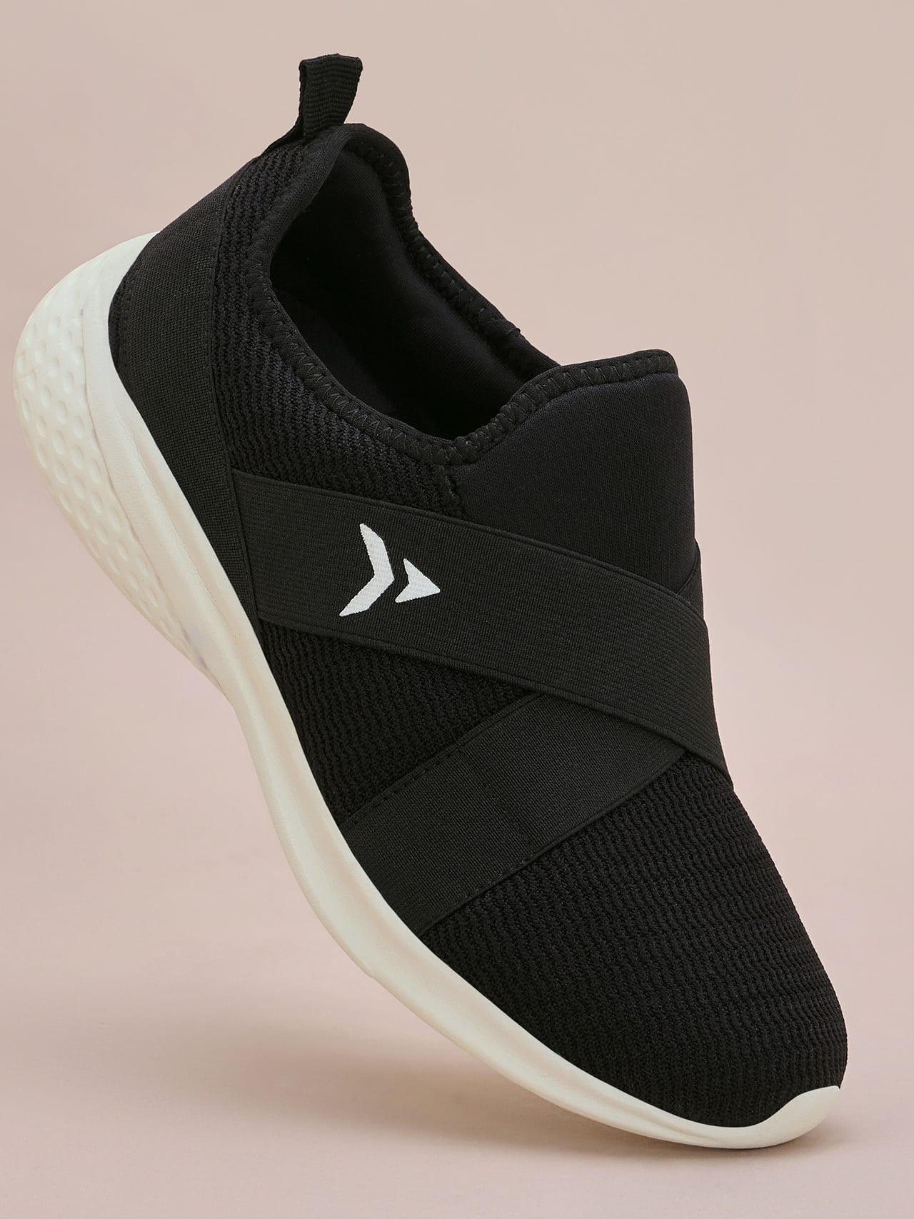 Avant Women's Softy Slip-On Walking Shoes - Black