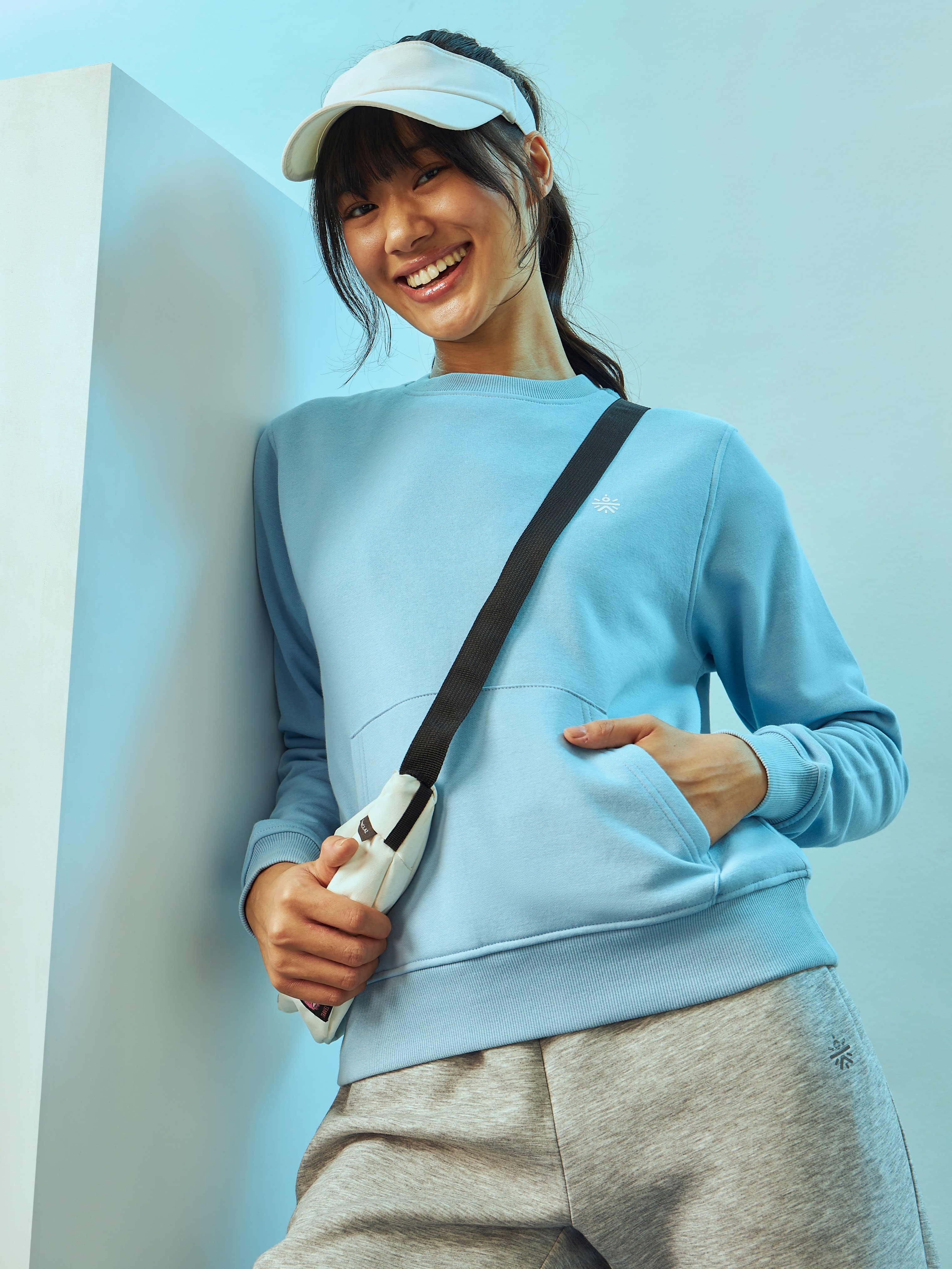 Sweatshirt with Kangaroo Pocket