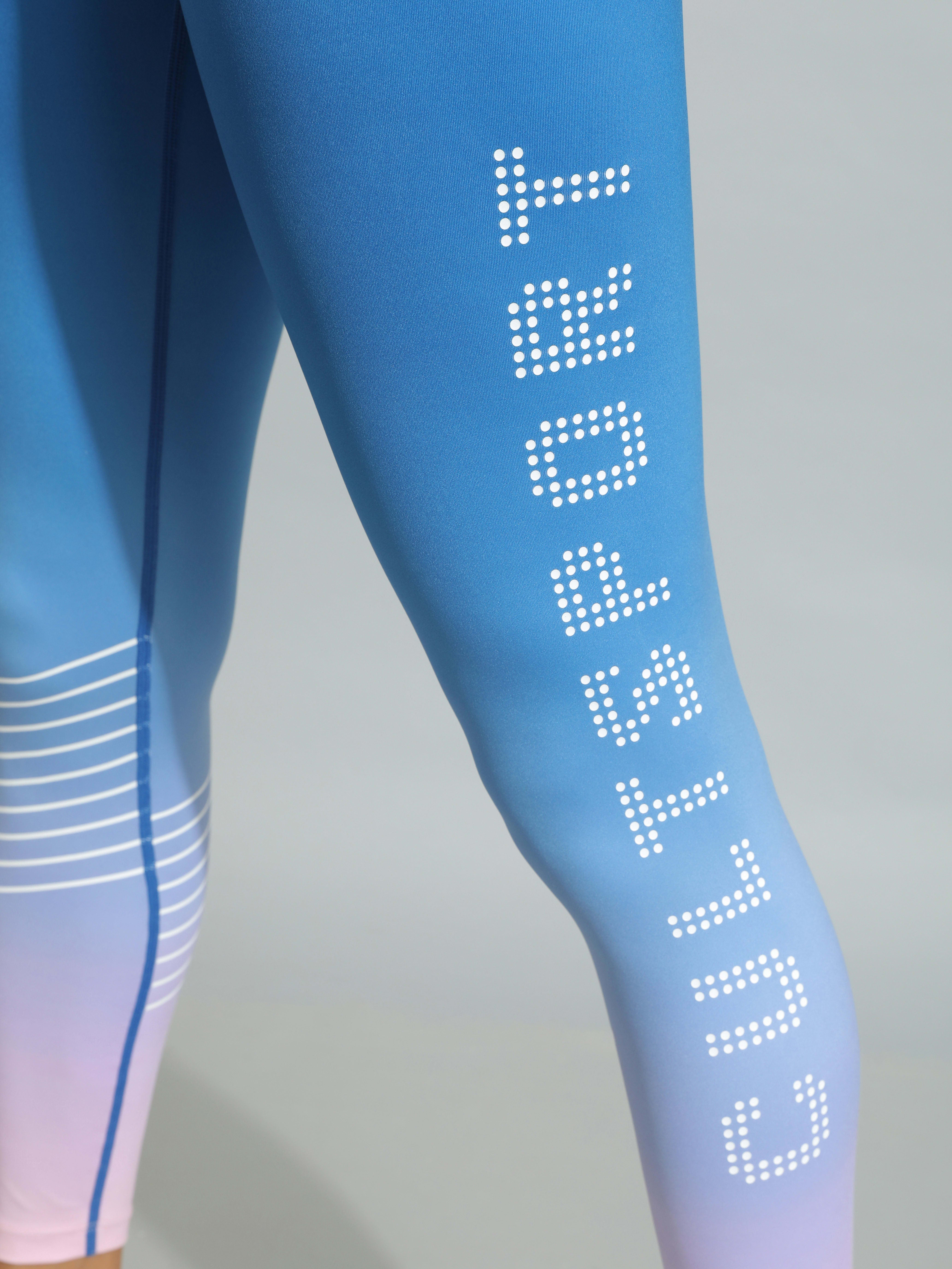 AbsoluteFit Ombre Print Performance Tights