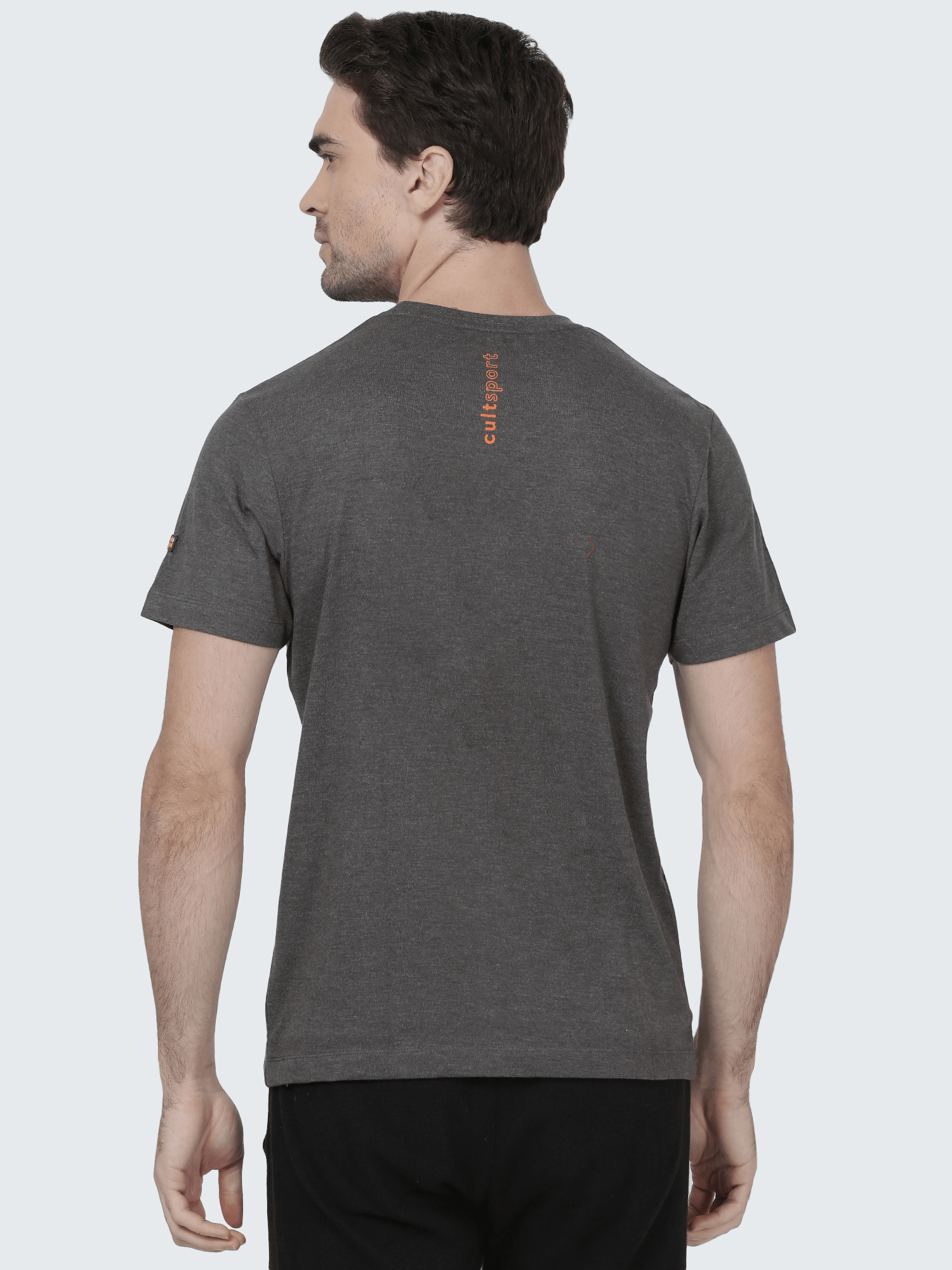 Everydays Maze Anthra Cotton Tee