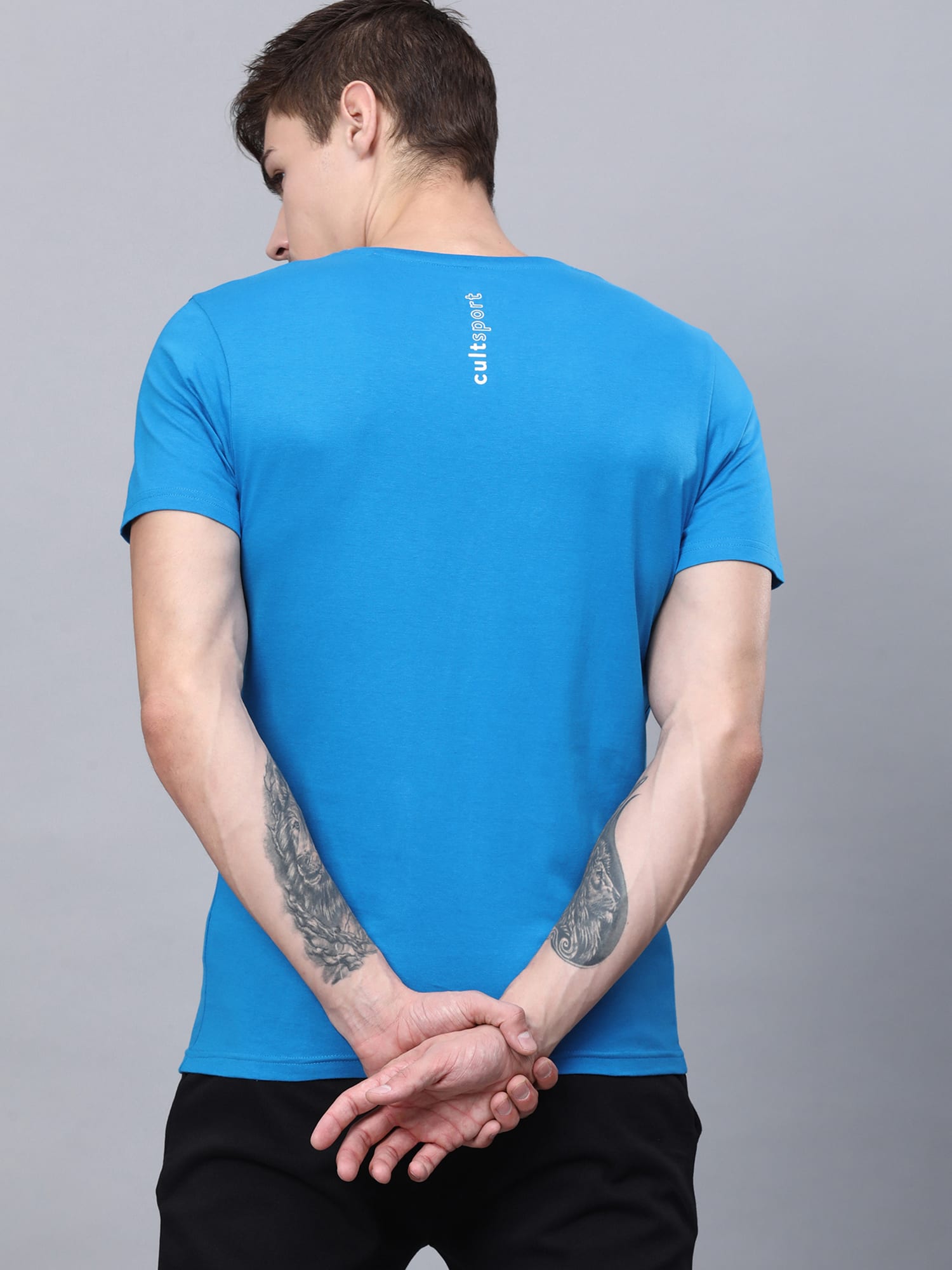 Everydays Peak Blue Cotton Tee