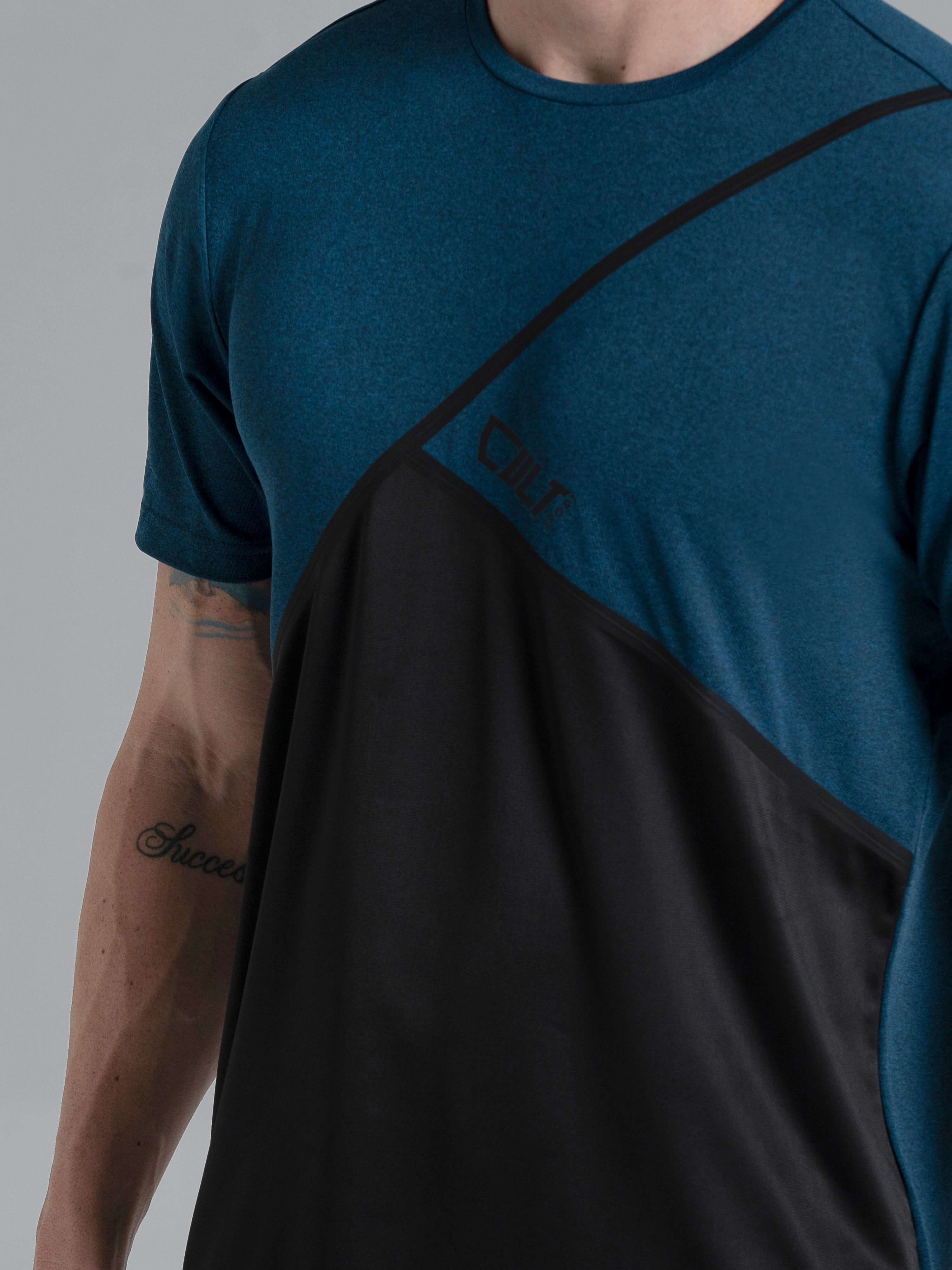 FAB Men's Solid Workout T-shirt