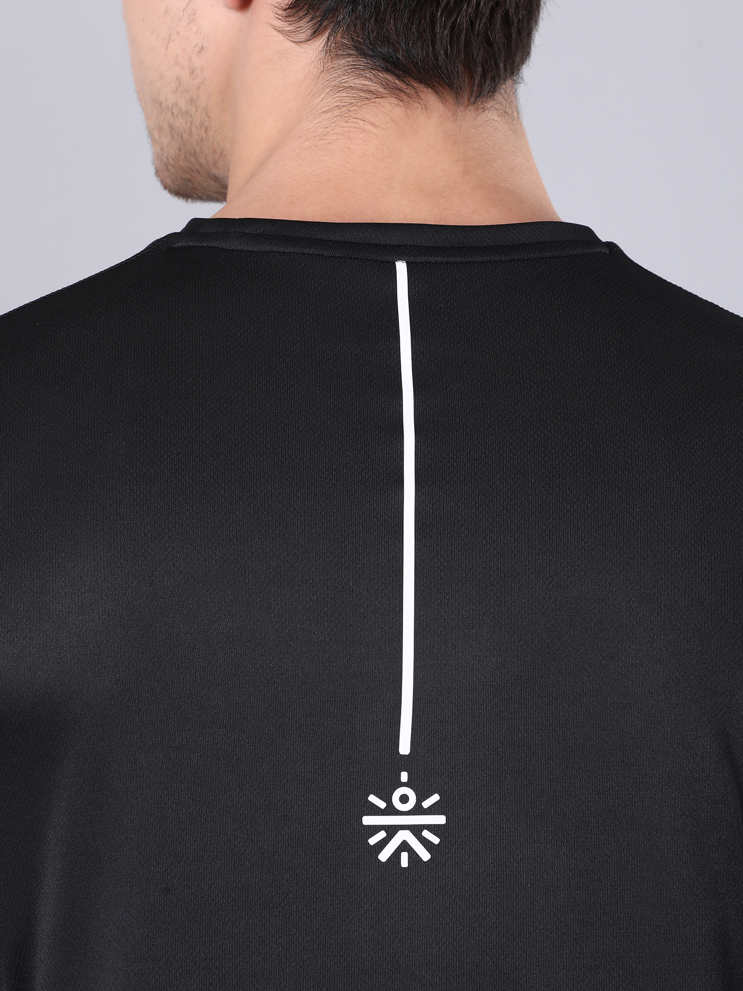 Dug Out Puzzle Black Workout Tee