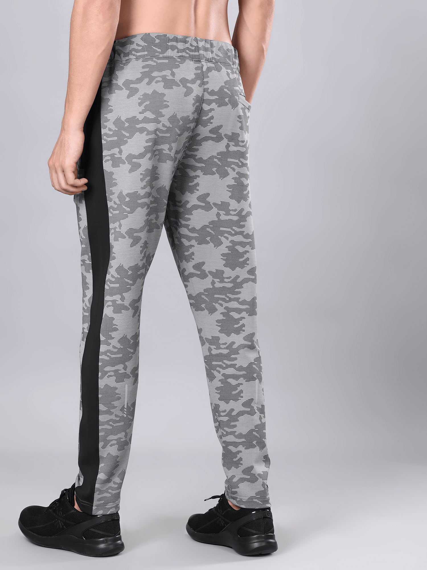 Signature Camo Grey Track Pants