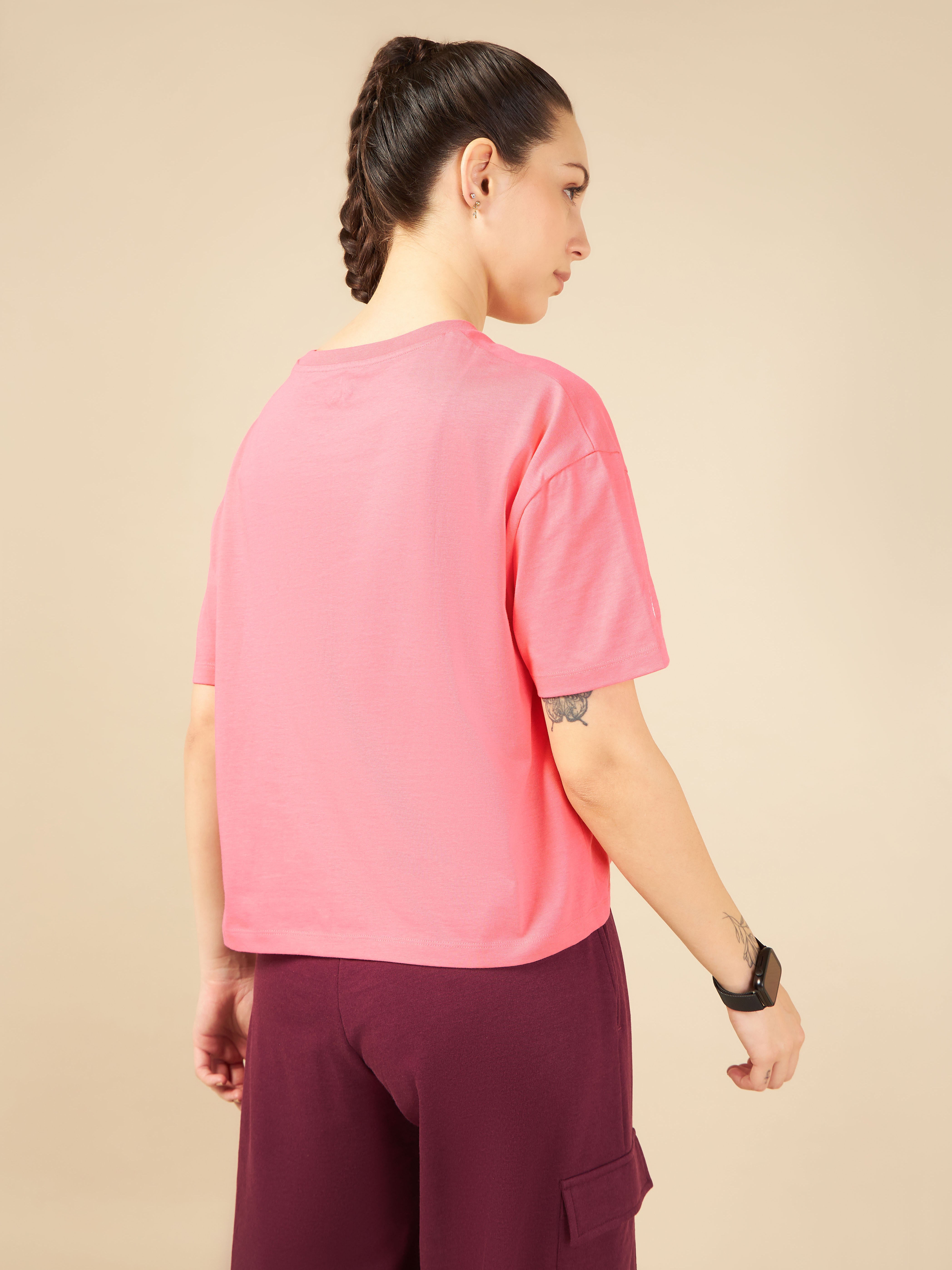 Pink Cult Leisure T-shirt for Women