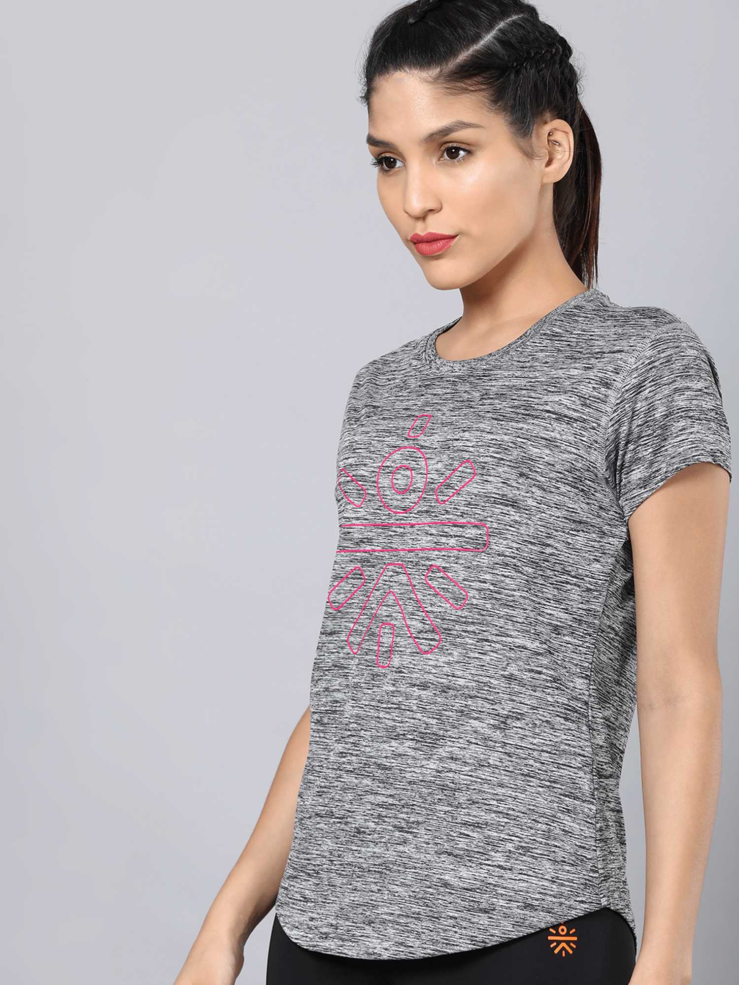 Signature Throttle Grey Training Tee