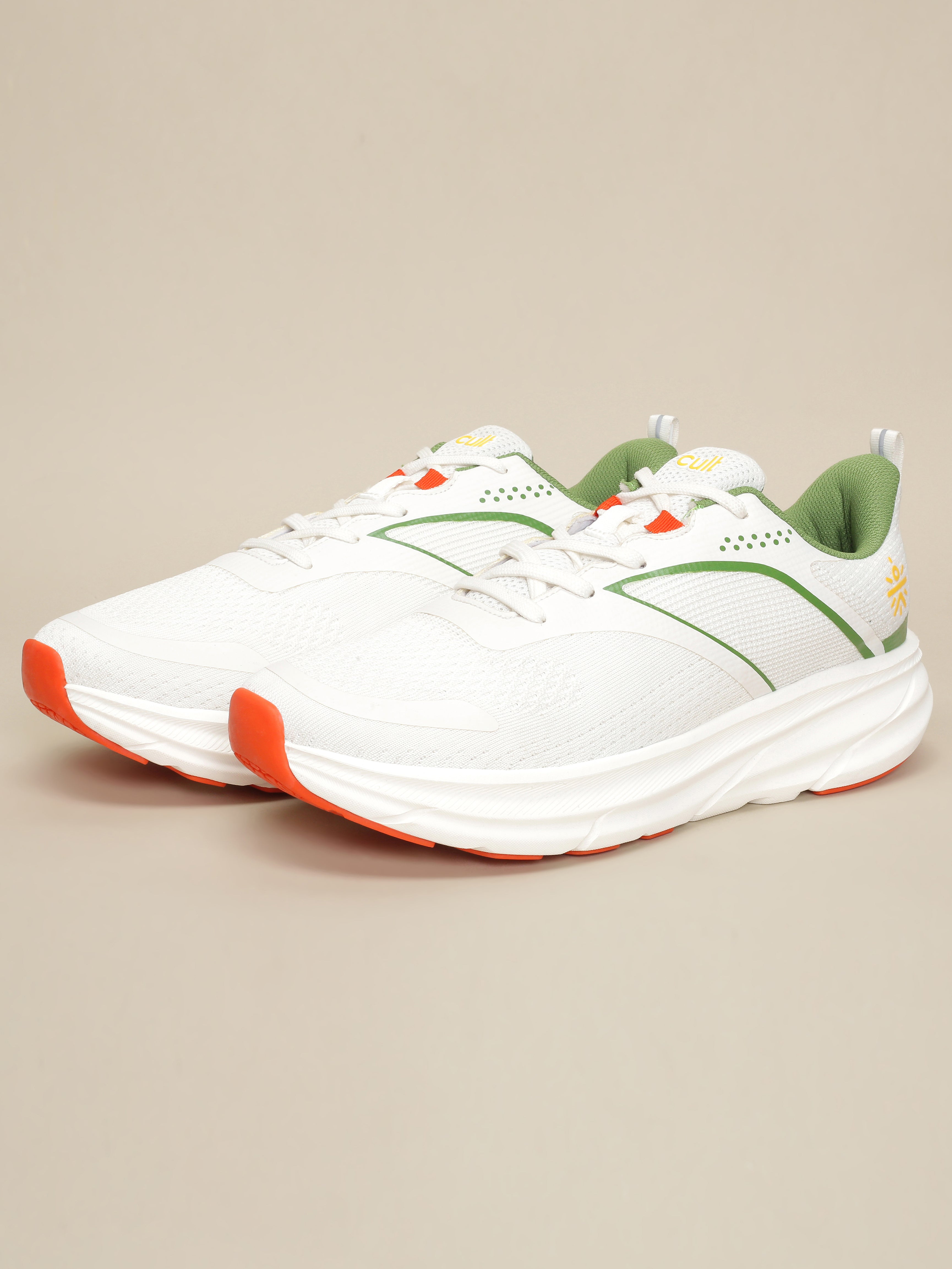 cult Men's Leap Casual Shoes - Off White