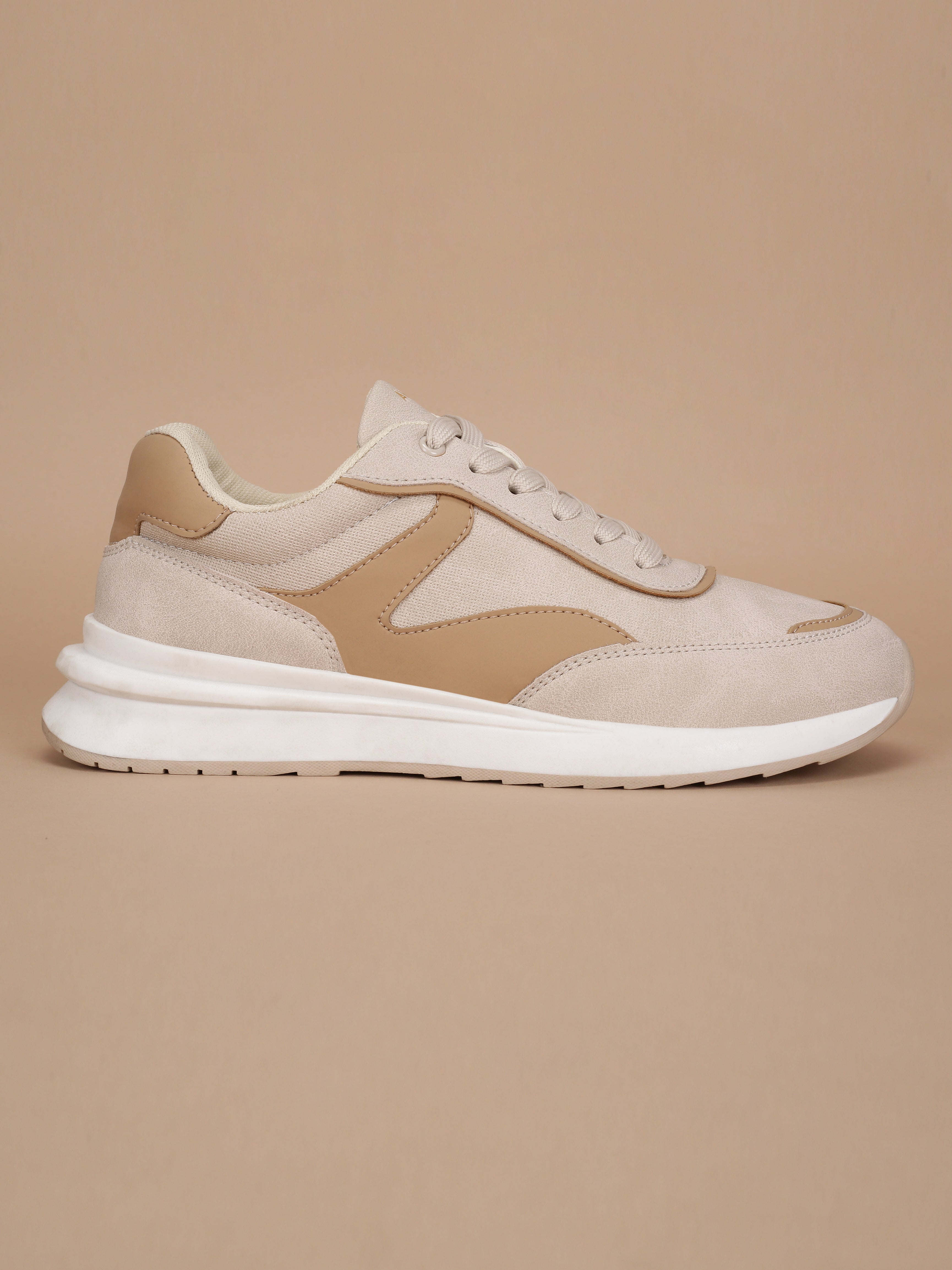 Avant Women's Mova Sneakers - Beige/Brown
