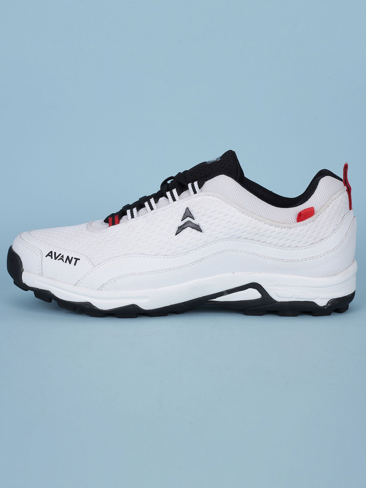 Avant Men's Striker Cricket Shoes - White /Black