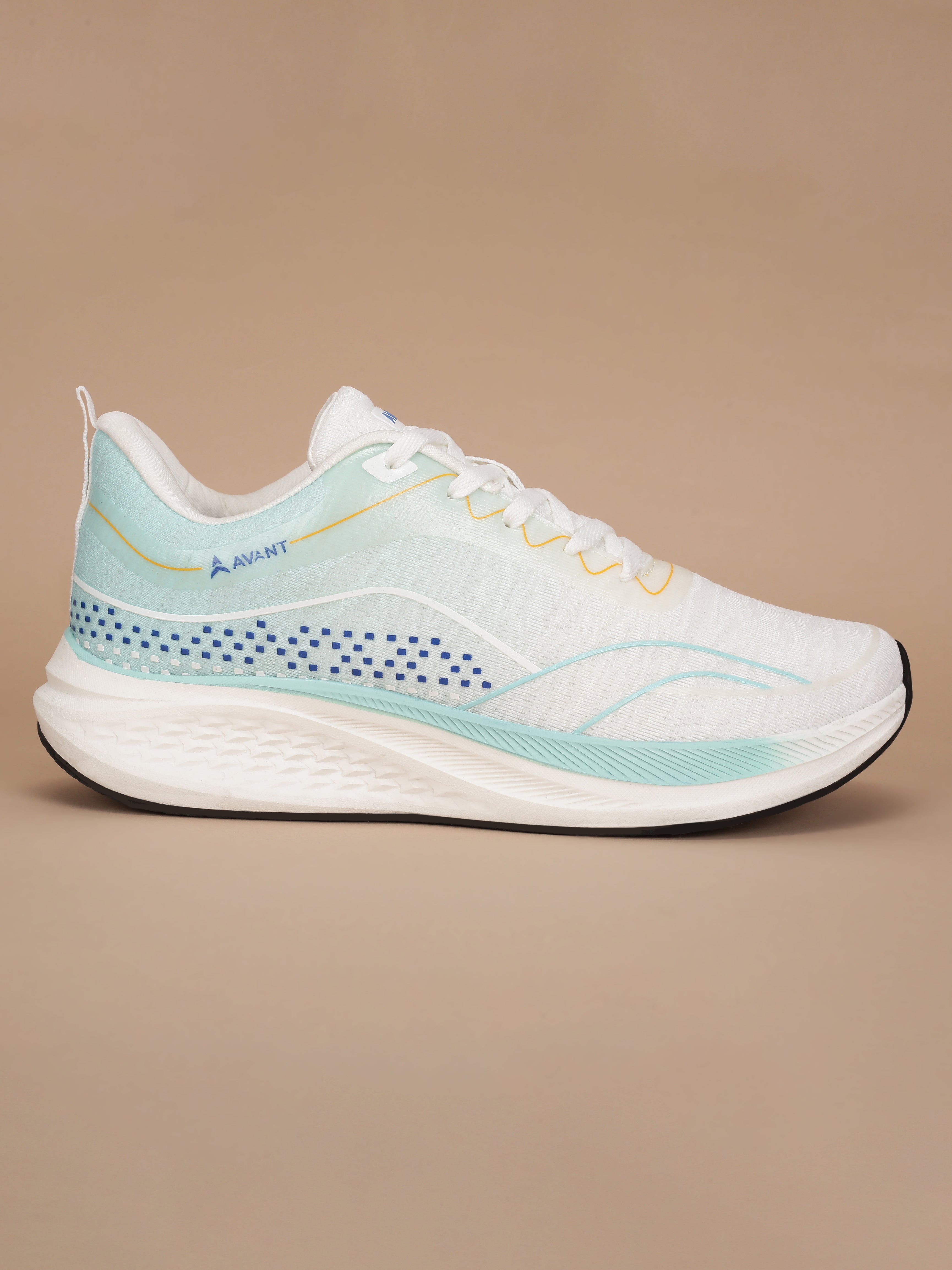 Avant Men's Stratos Running Shoes - White/L.Green