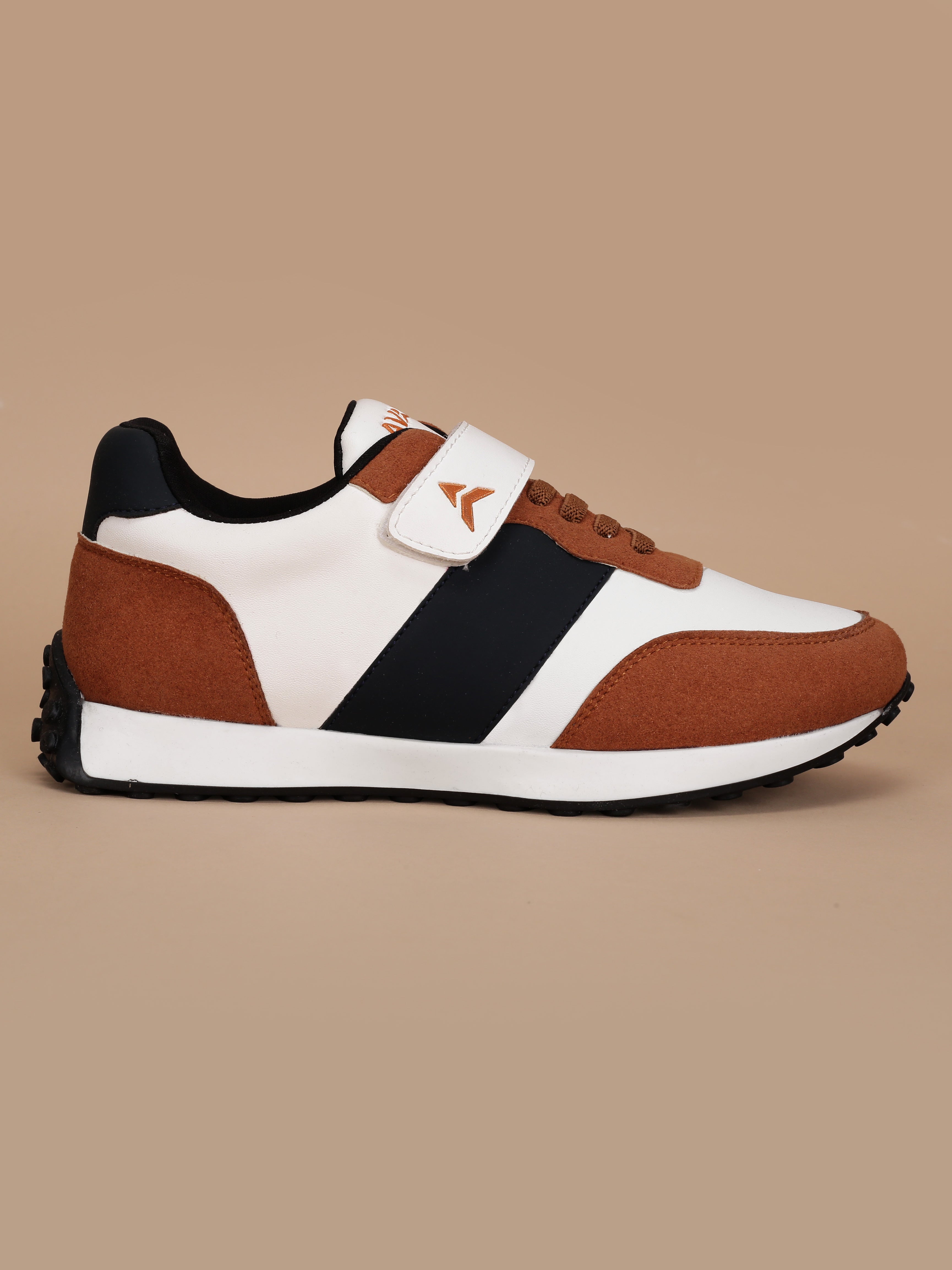 Avant Kids' TrailPals Sneakers - Tan/Navy