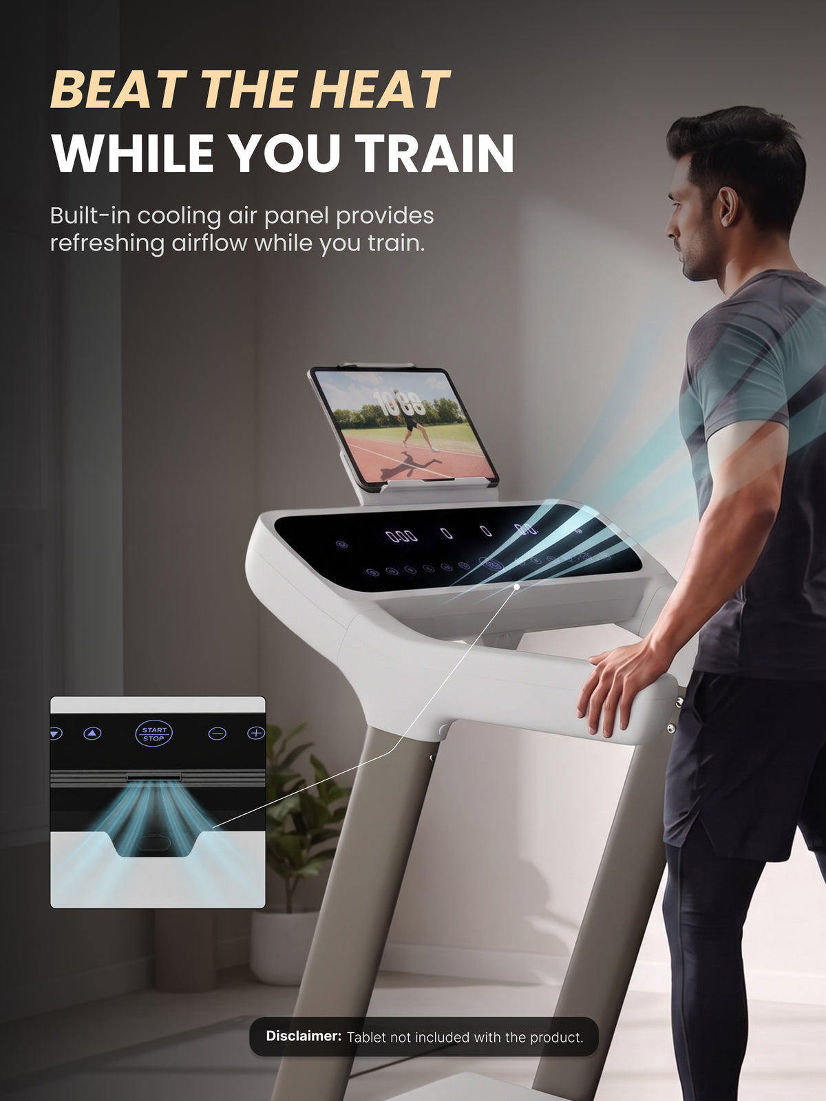 Cult SmartStride CanoasPro 5 HP BLDC Treadmill with 4 Shock Absorbers for Enhanced Cushioning & Reduced Knee Impact |130 kg User Capacity | 25-Level Auto Incline | 16 km/h Max Speed ( White)