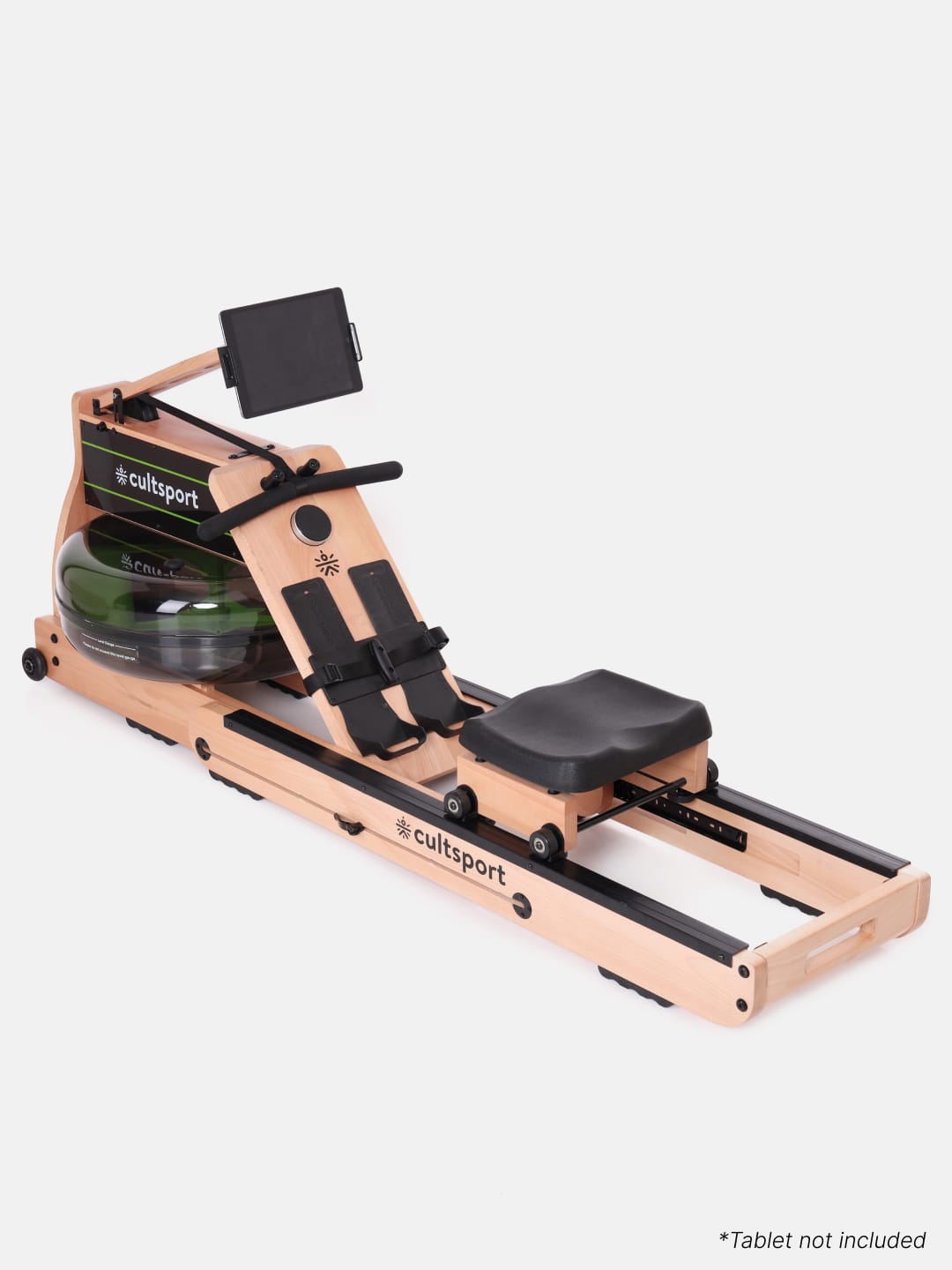 Foldable Water Rower | 16 Level Water Resistance | Max Weight-150kg (6 Months extended Warranty only on Cultsport.com)