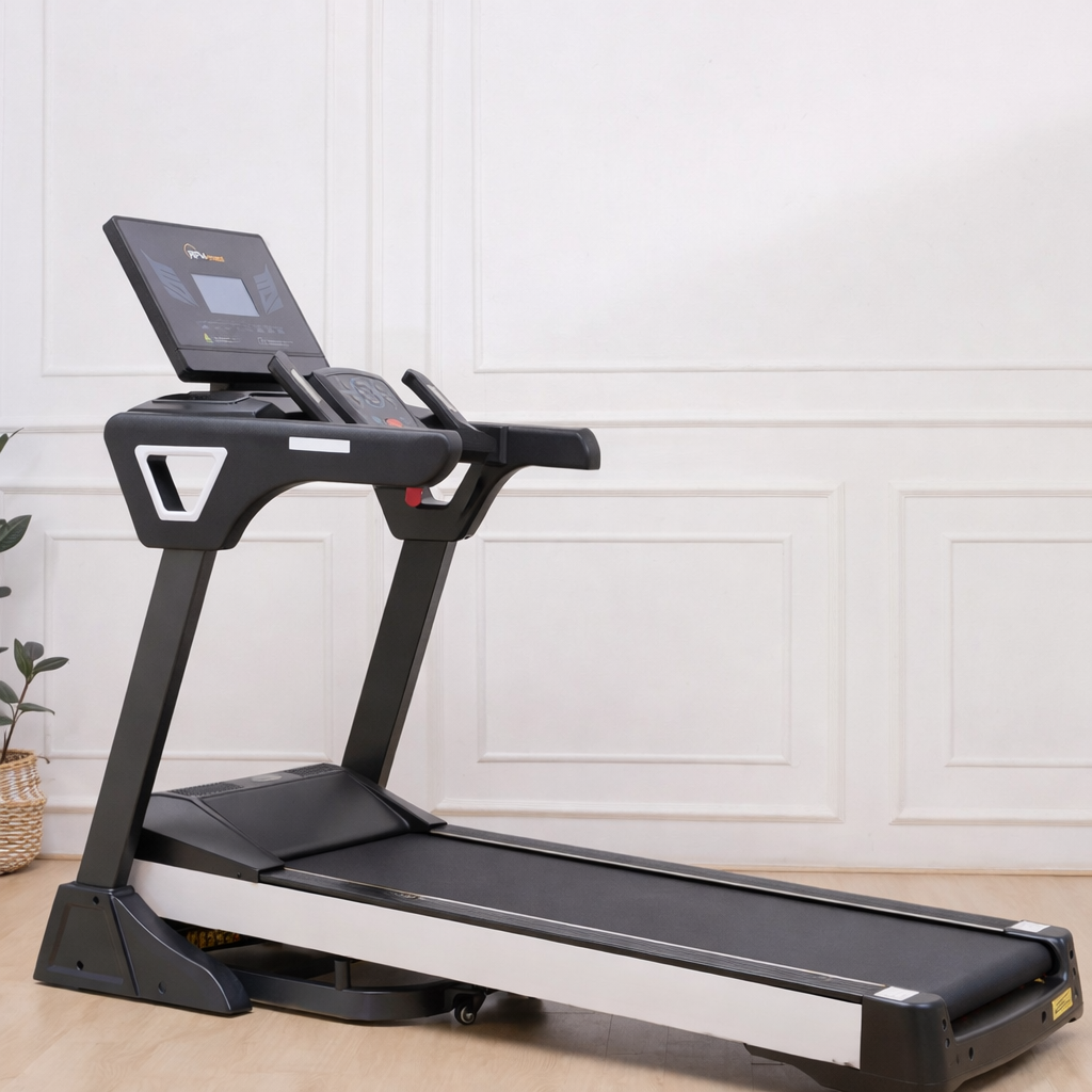 RPM Active1100DC 6 HP Peak Treadmill | 15-level Auto-Incline | Max Weight-140kg | Max Speed-18kmph (with 6 Months extended warranty)