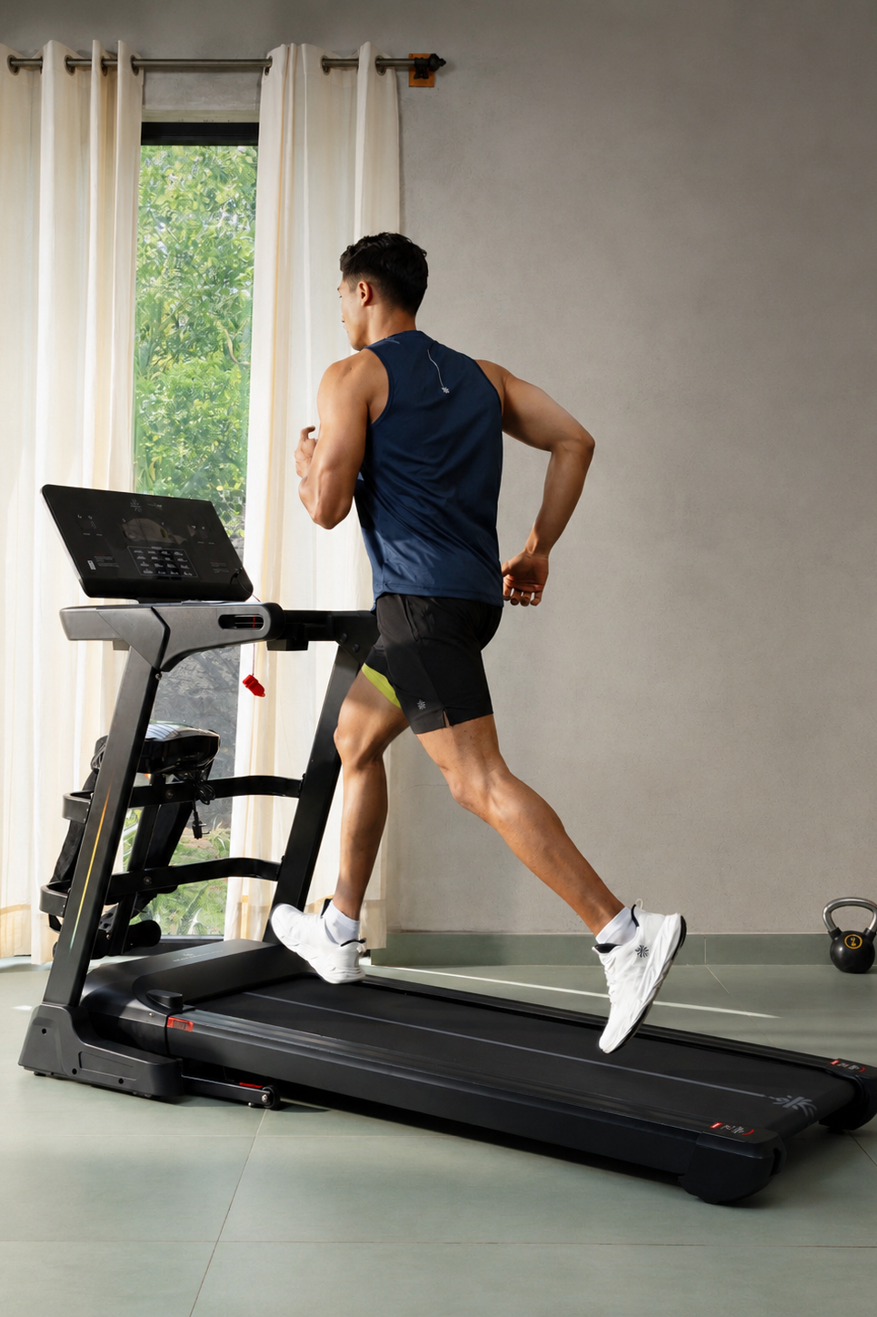 Cult SmartStridePro BLDC Motor (7HP Peak) Treadmill with Massager | Max Weight: 140kg | 18 Level Auto Incline (with 6 Months extended warranty)