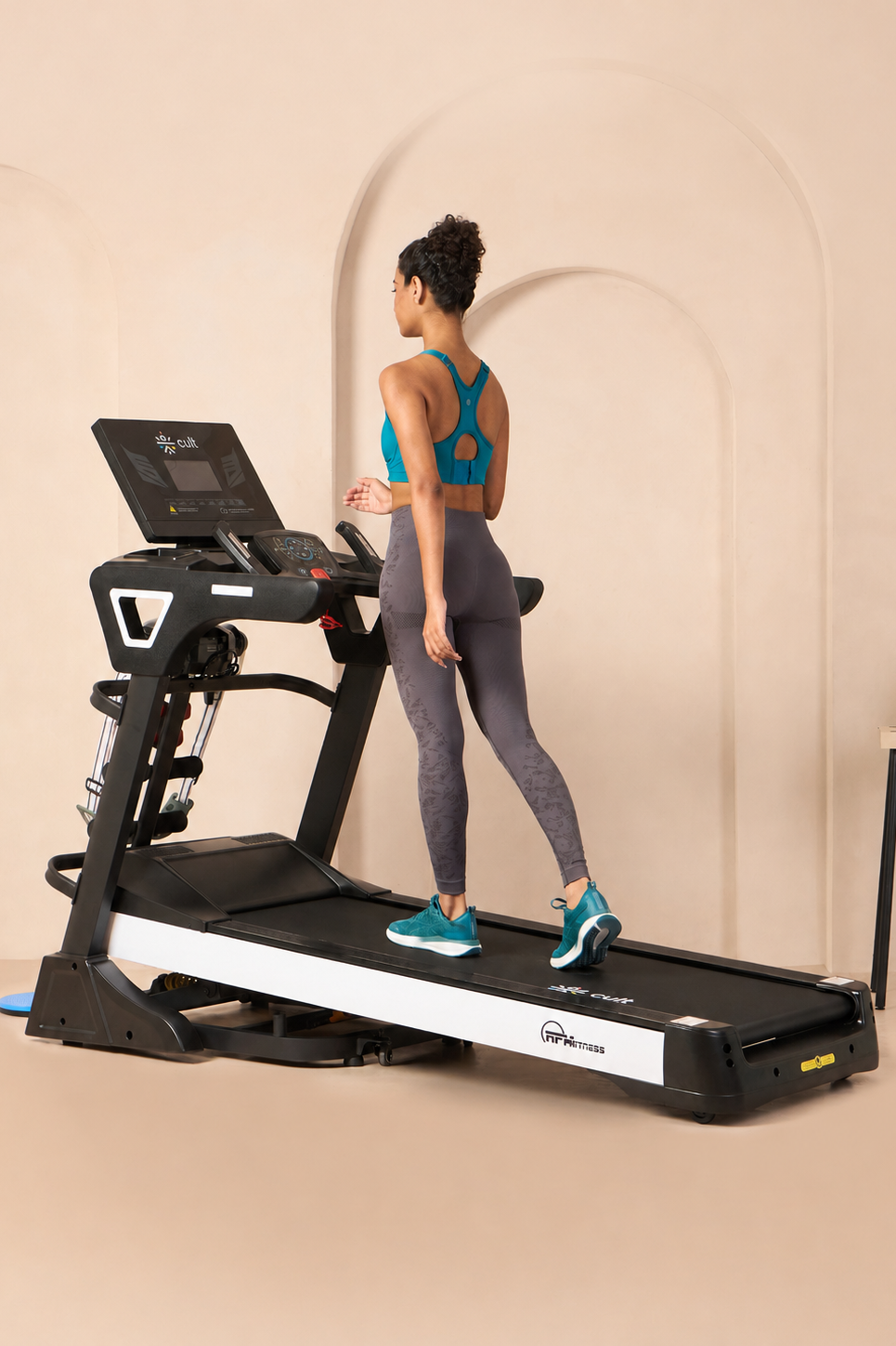 RPM Active1100DCM 6HP Peak Treadmill | 15-level Auto-Incline | Max Weight-140kg | Max Speed-18kmph (with 6 months extended warranty)