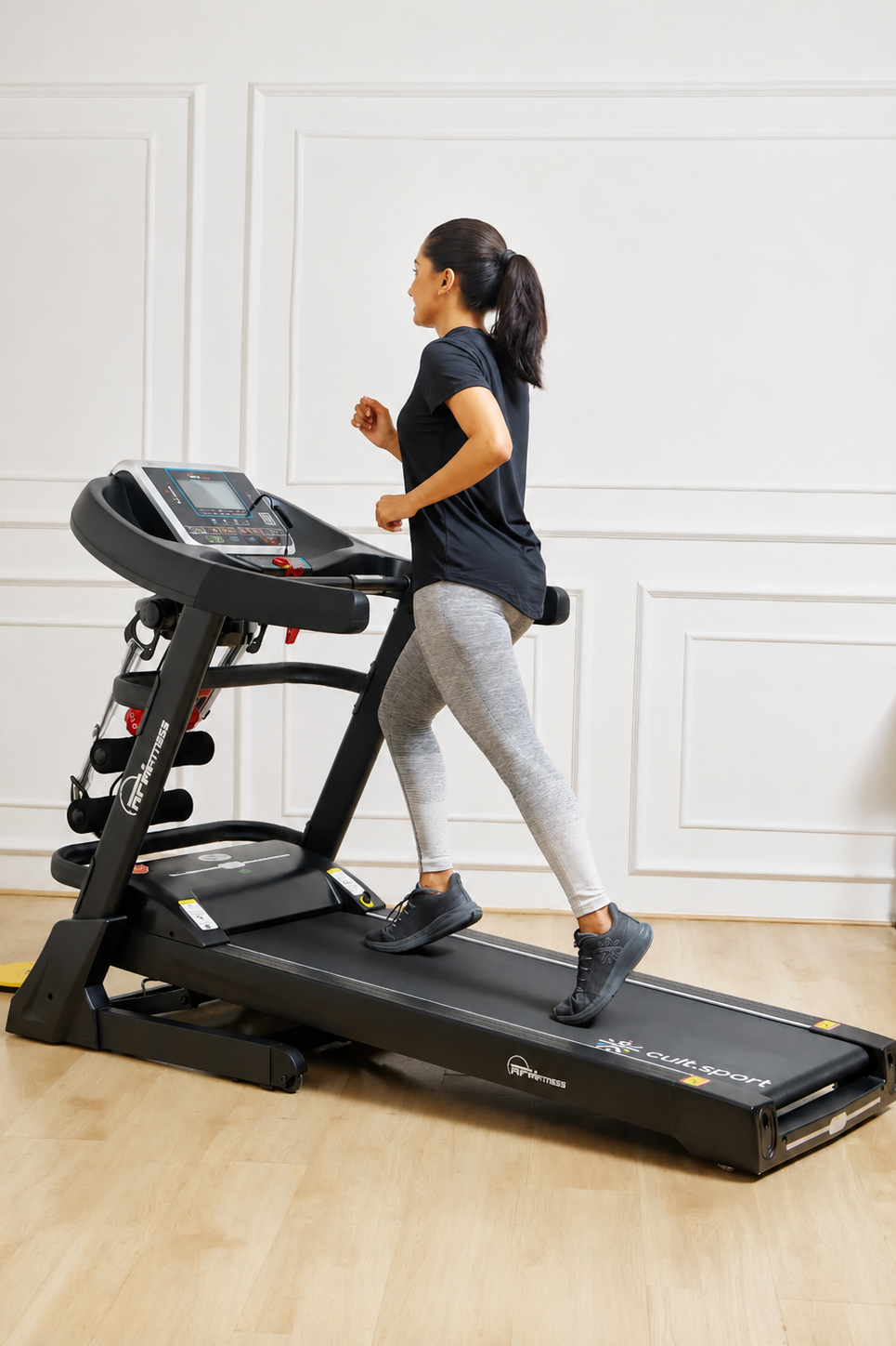 RPM757MI 5.5HP DC Treadmill | 15-level Auto-Incline & Massager | Max Weight-130kg | Max Speed-18kmph (with 6 months extended warranty)