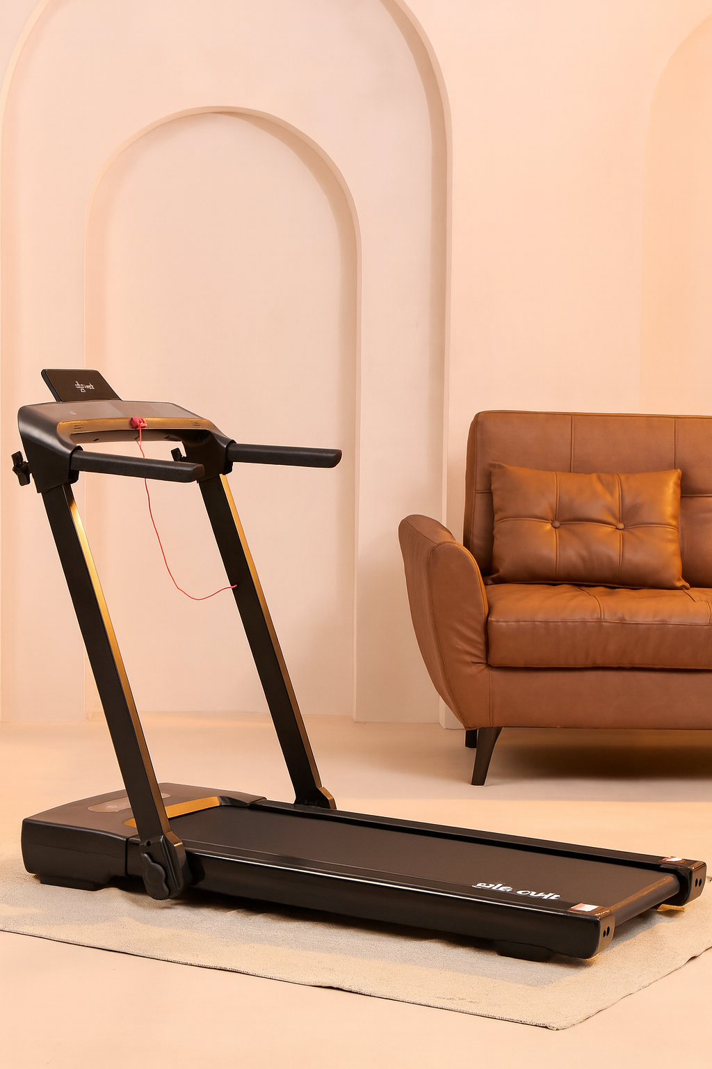 Walking pad Luxe 5HP Peak | Max Speed-14kmph | Max Weight-120kg With Remote Access | Walking Pad for Home Use (with 6 months extended warranty)