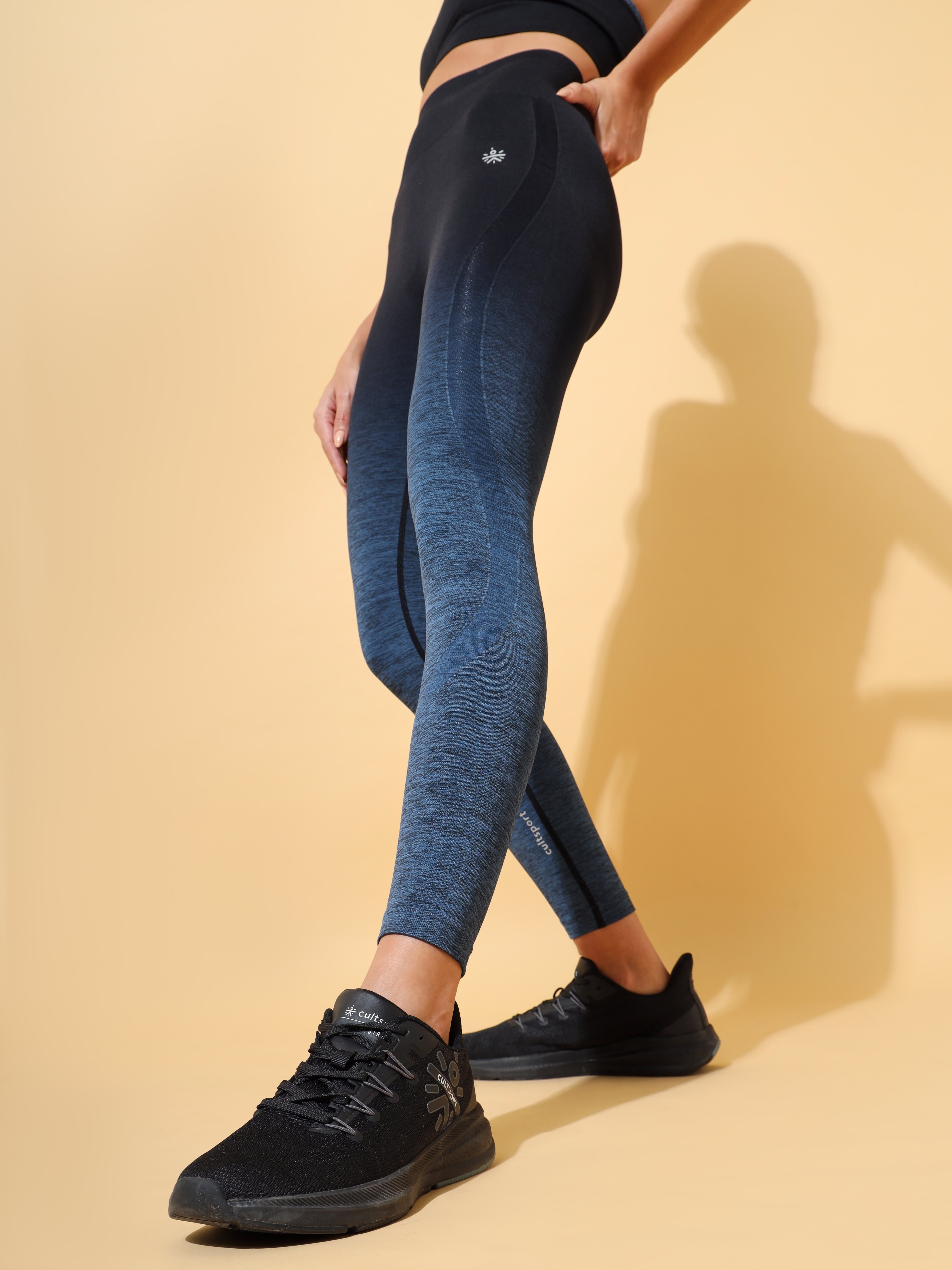 Seamless Ombre Anti Chafing Tights