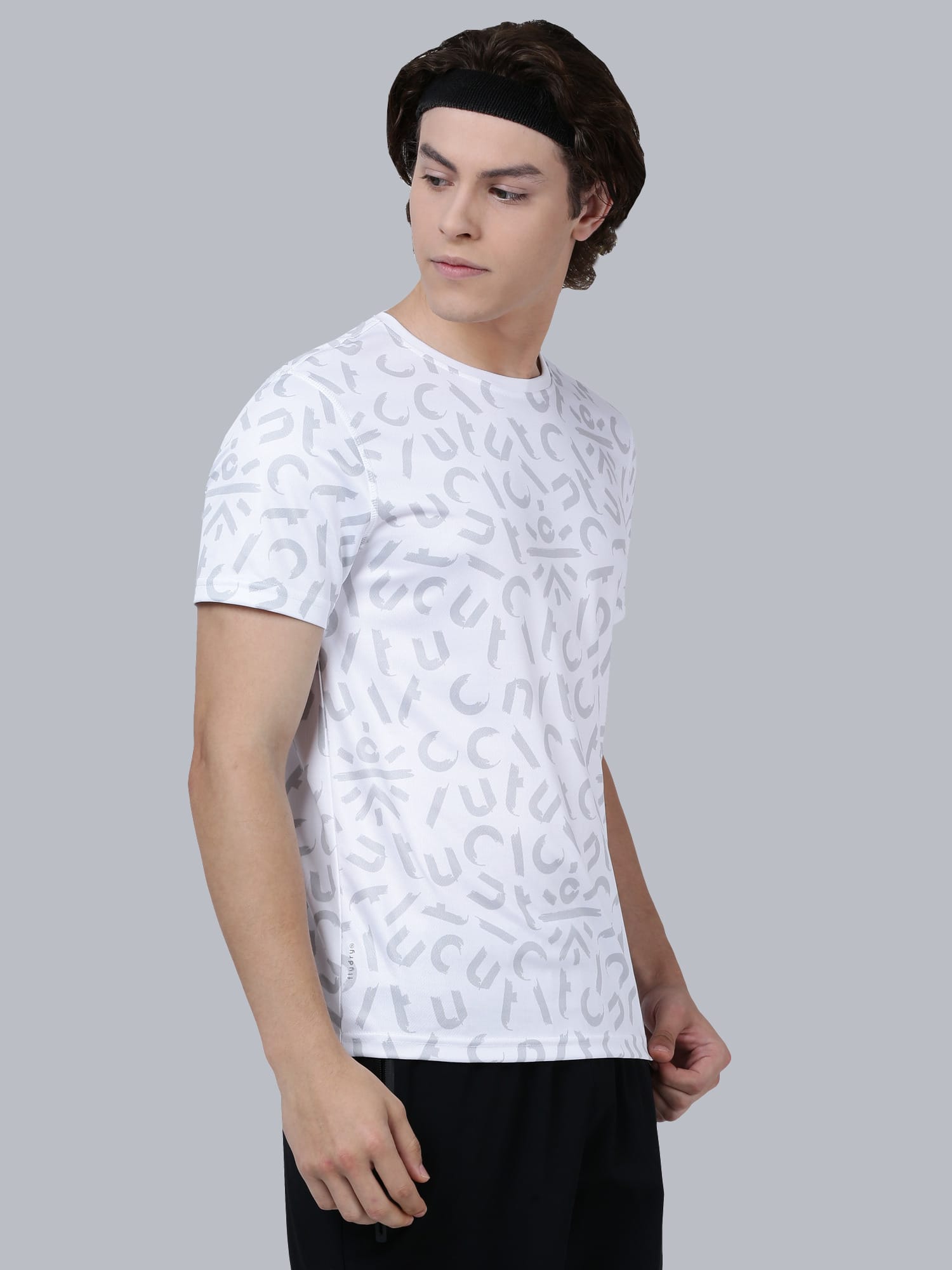 Code Cult White Gym Tee