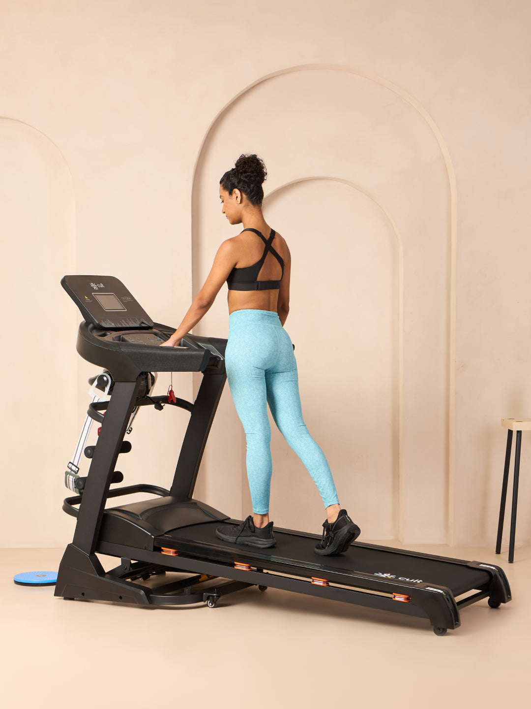 Cultrun M5 Multimode 5HP Peak Treadmill | 15-level Auto-Incline | Max Weight-130kg | Max Speed-18kmph (with 6 Months Extended Warranty)
