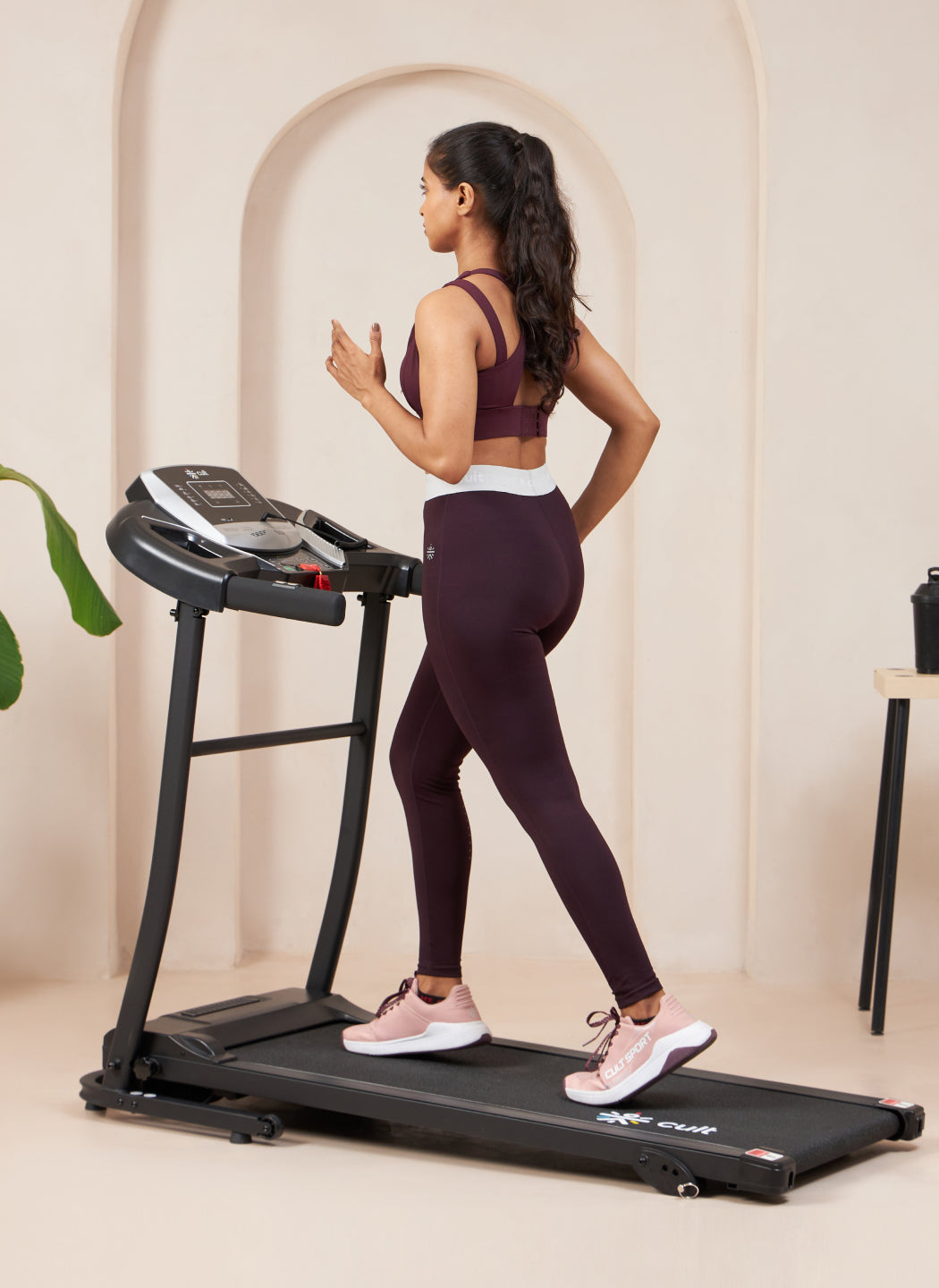 Cultrun S3.0 3HP Peak Treadmill | 3-level Manual-Incline | Max Weight-100kg | Max Speed-10kmph (with 6 months extended warranty)