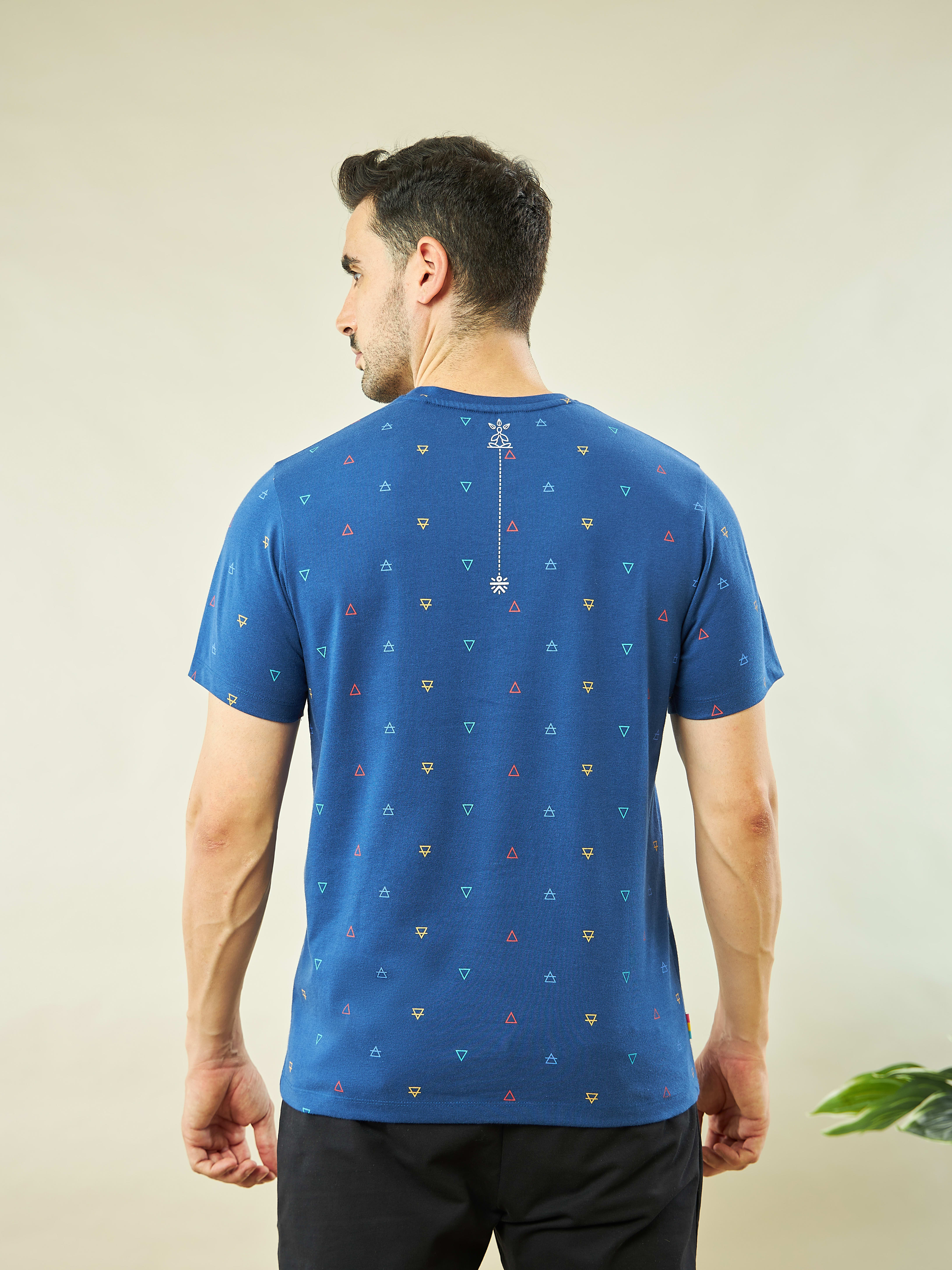 All Over Print Yoga T-shirt