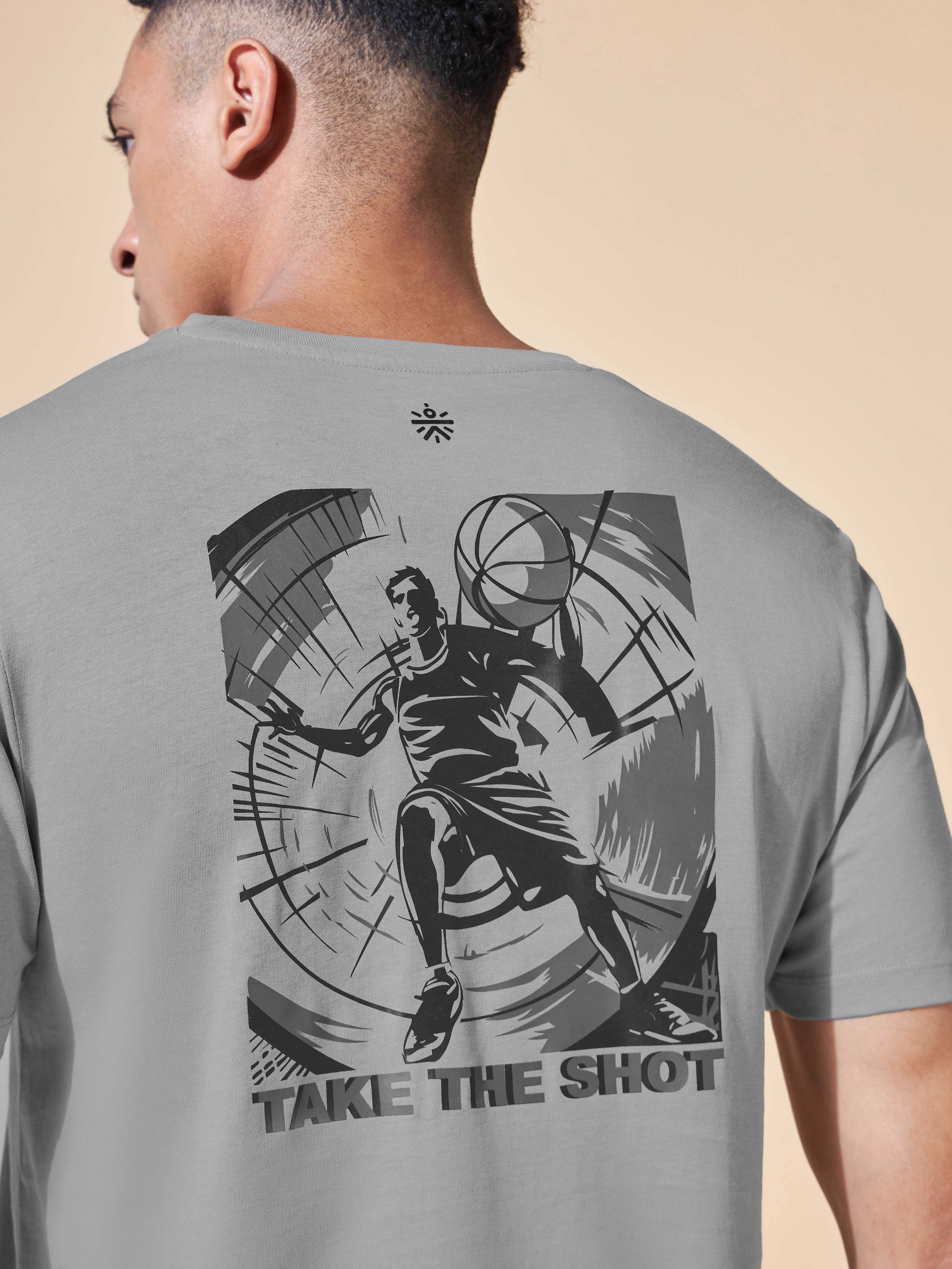 Take The Shot Print T-shirt