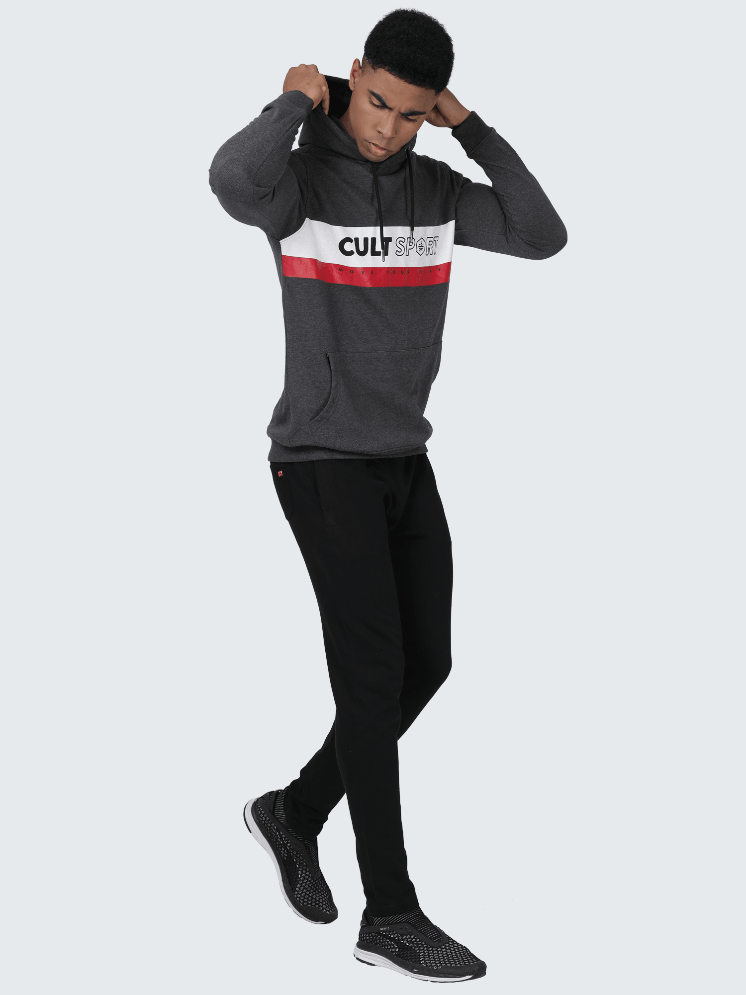 Signature Anthra melange Sweatshirt