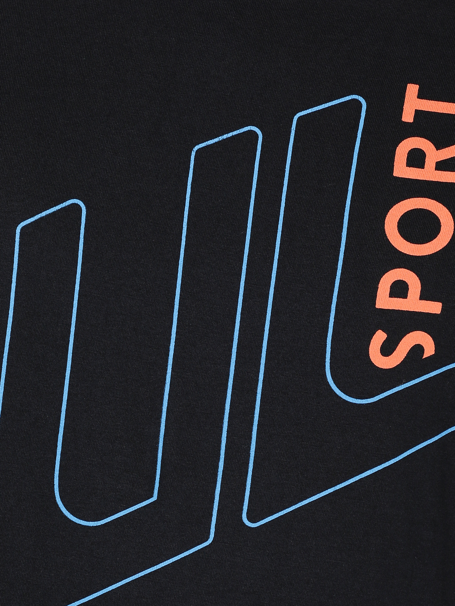 Everydays Link Black Cotton Tee